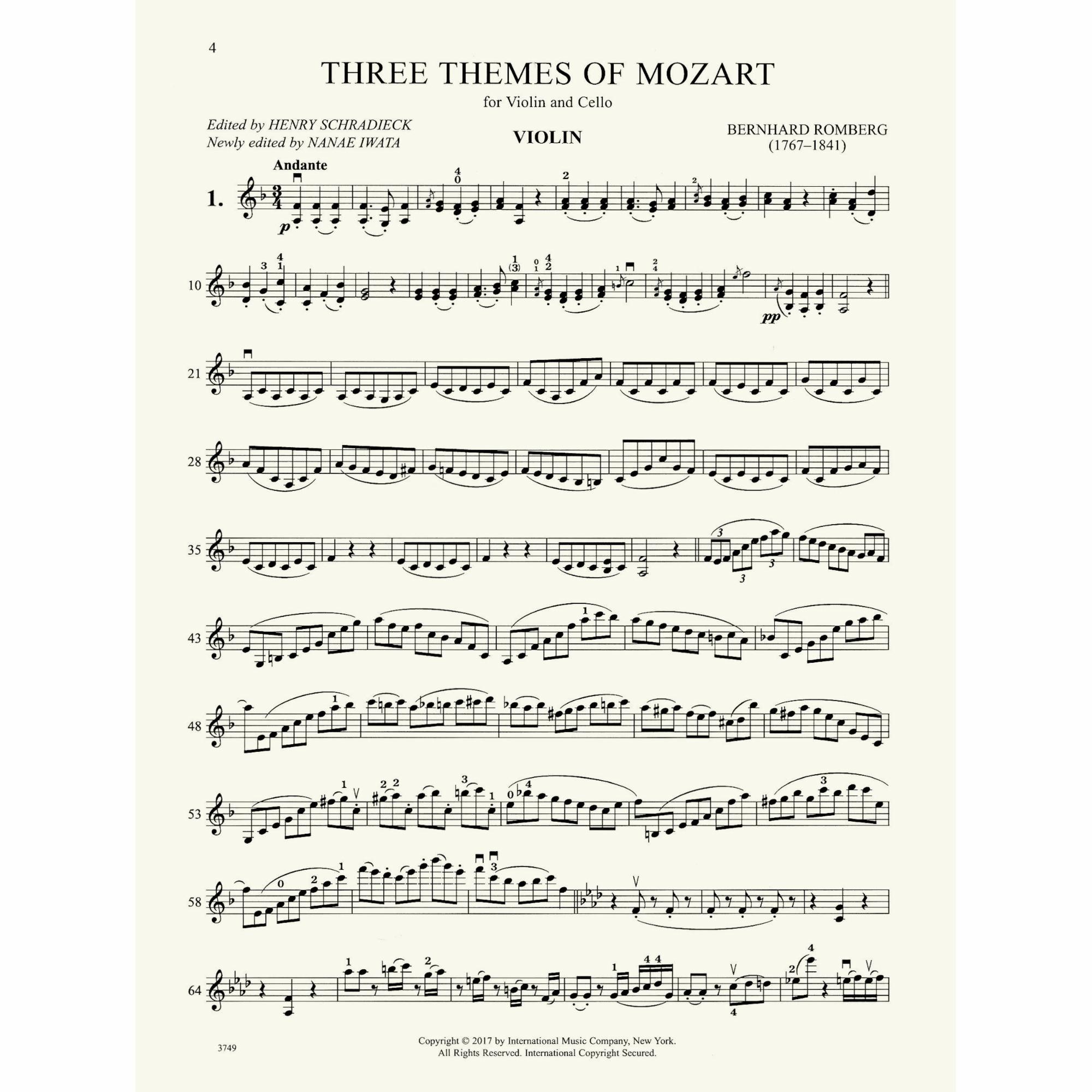 Sample: Violin (Pg. 4)