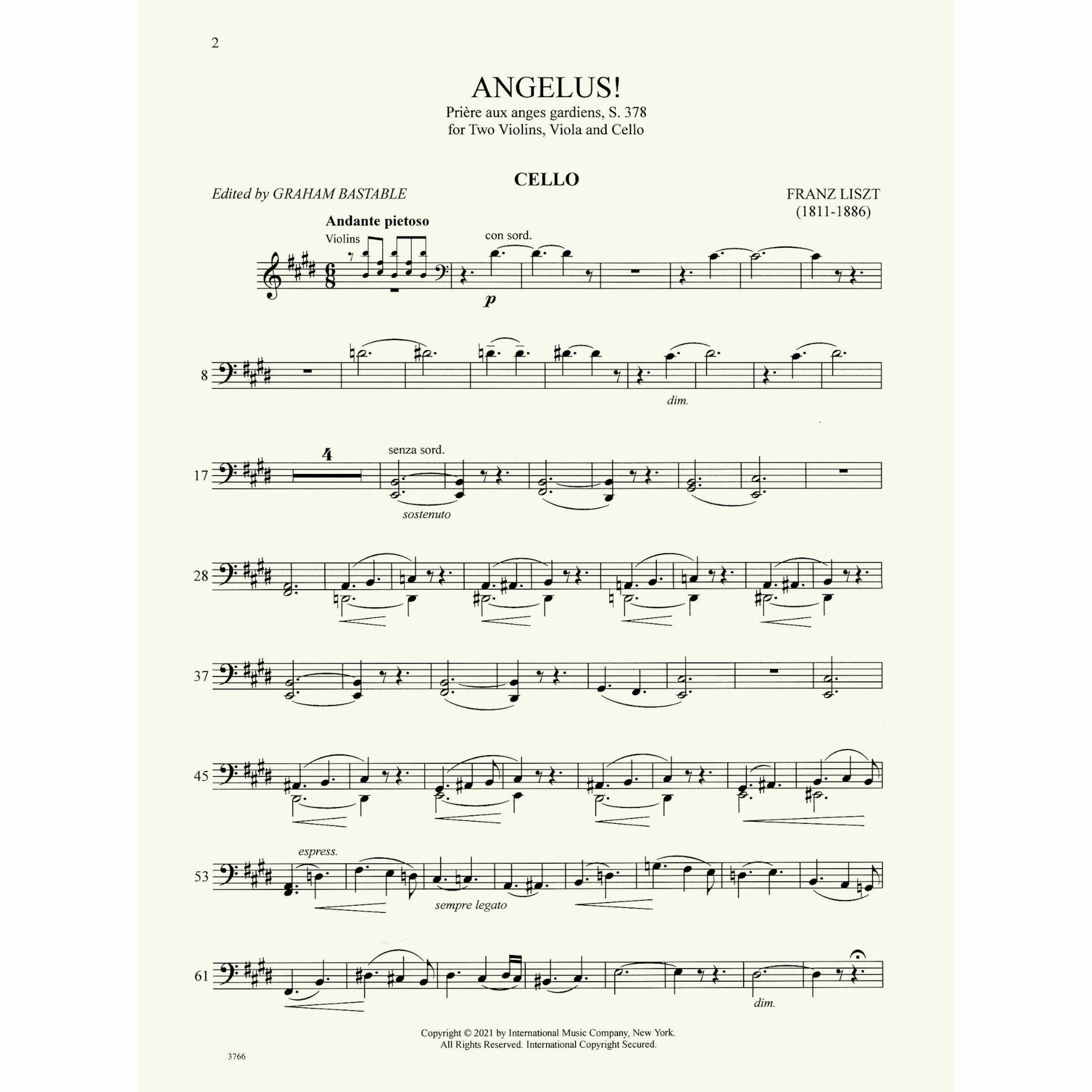 Sample: Cello (Pg. 1)