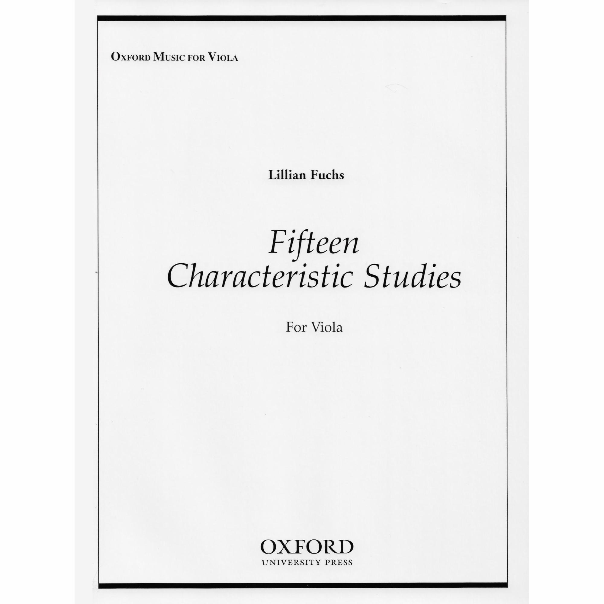 Fuchs -- Fifteen Characteristic Studies for Viola