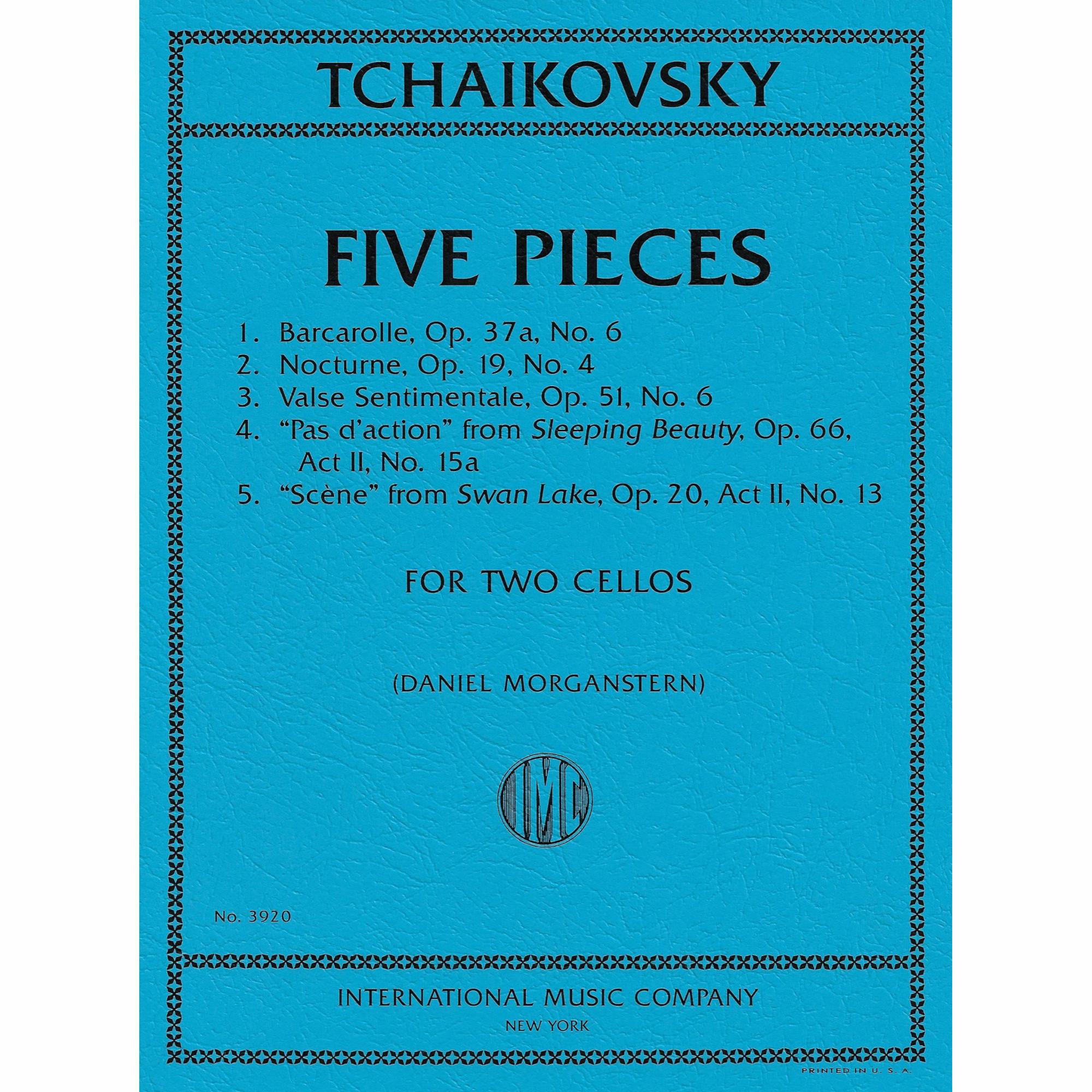 Tchaikovsky -- Five Pieces for Two Cellos