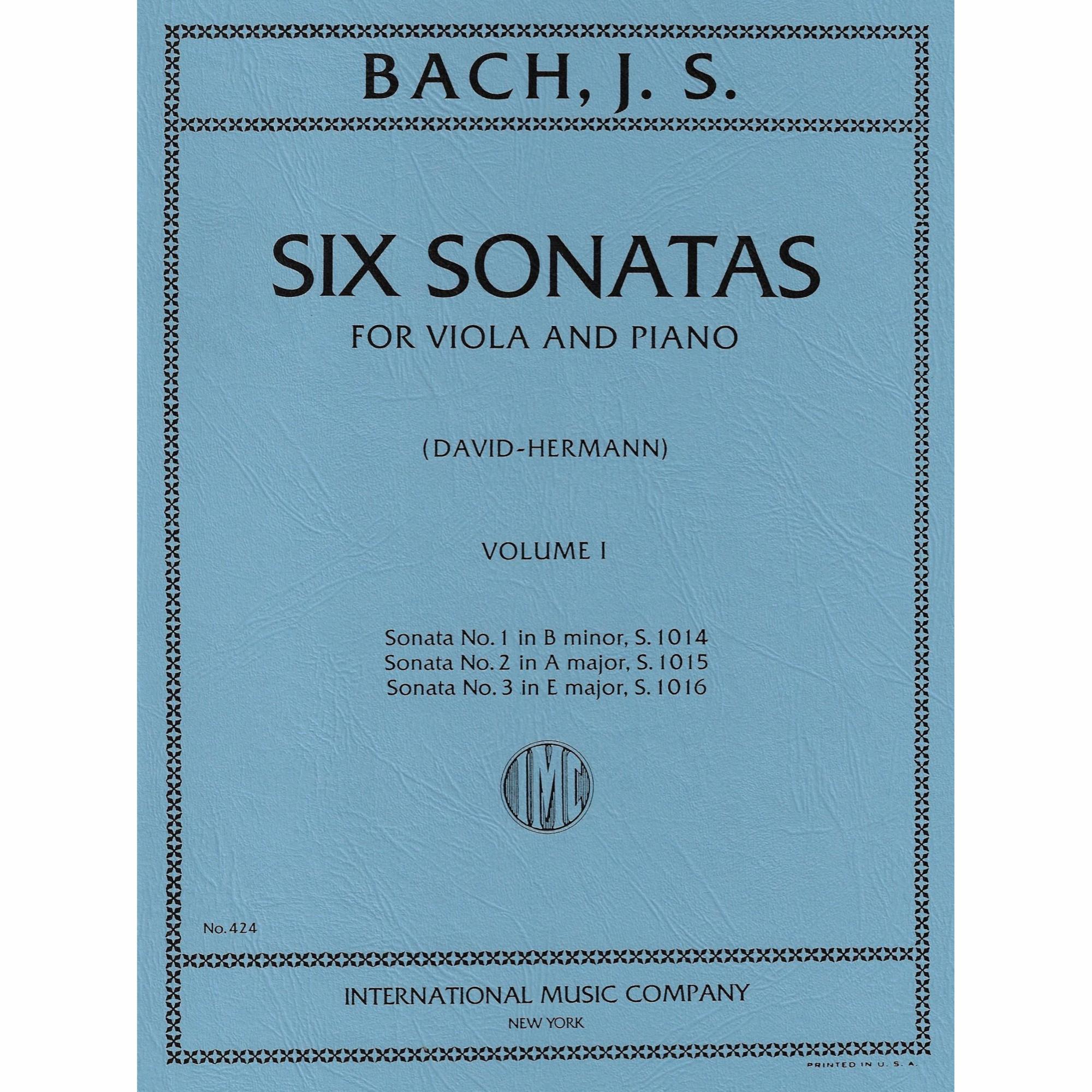 Six Violin Sonatas, BWV 1014-19 arr. for Viola