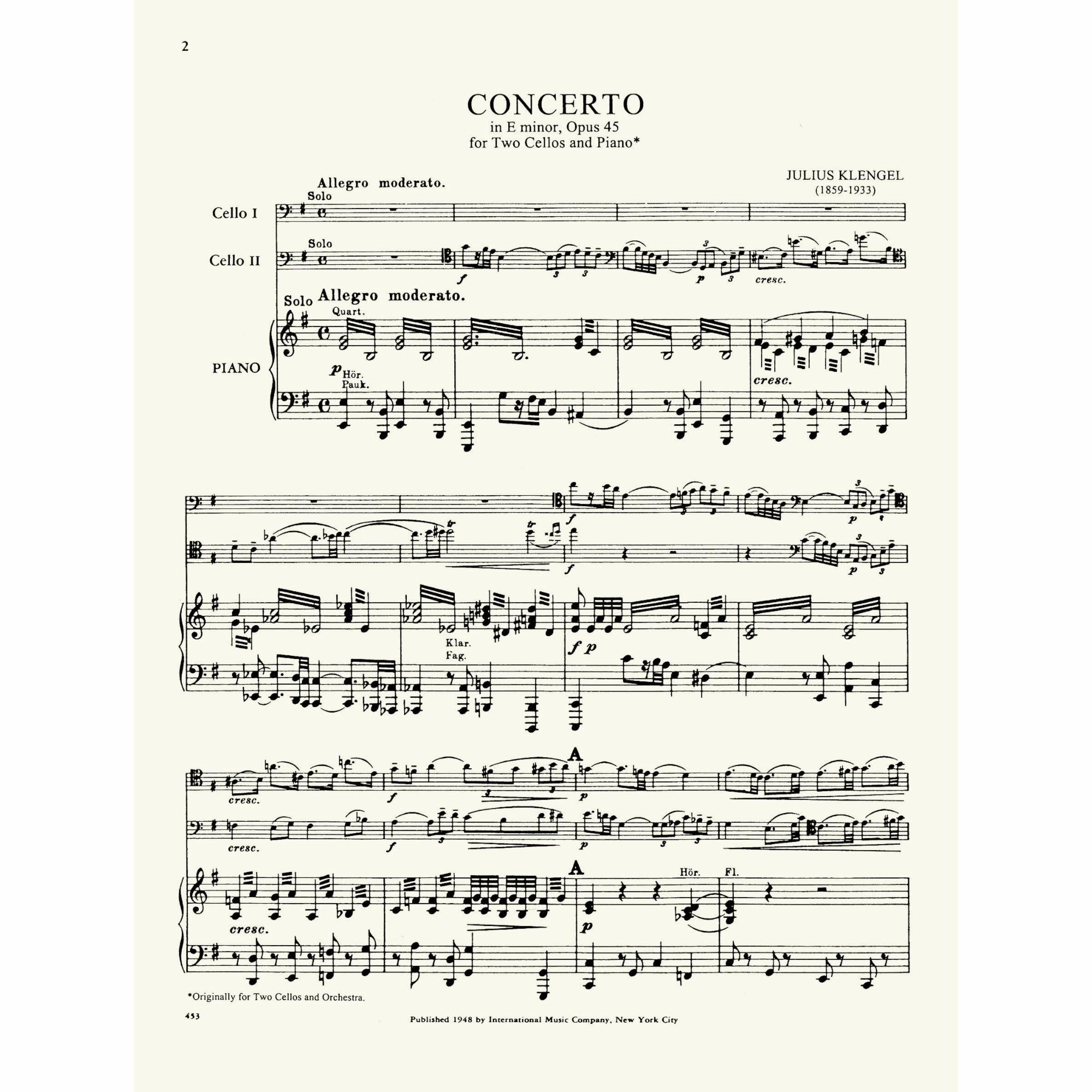 Sample: Piano Score (Pg. 2)