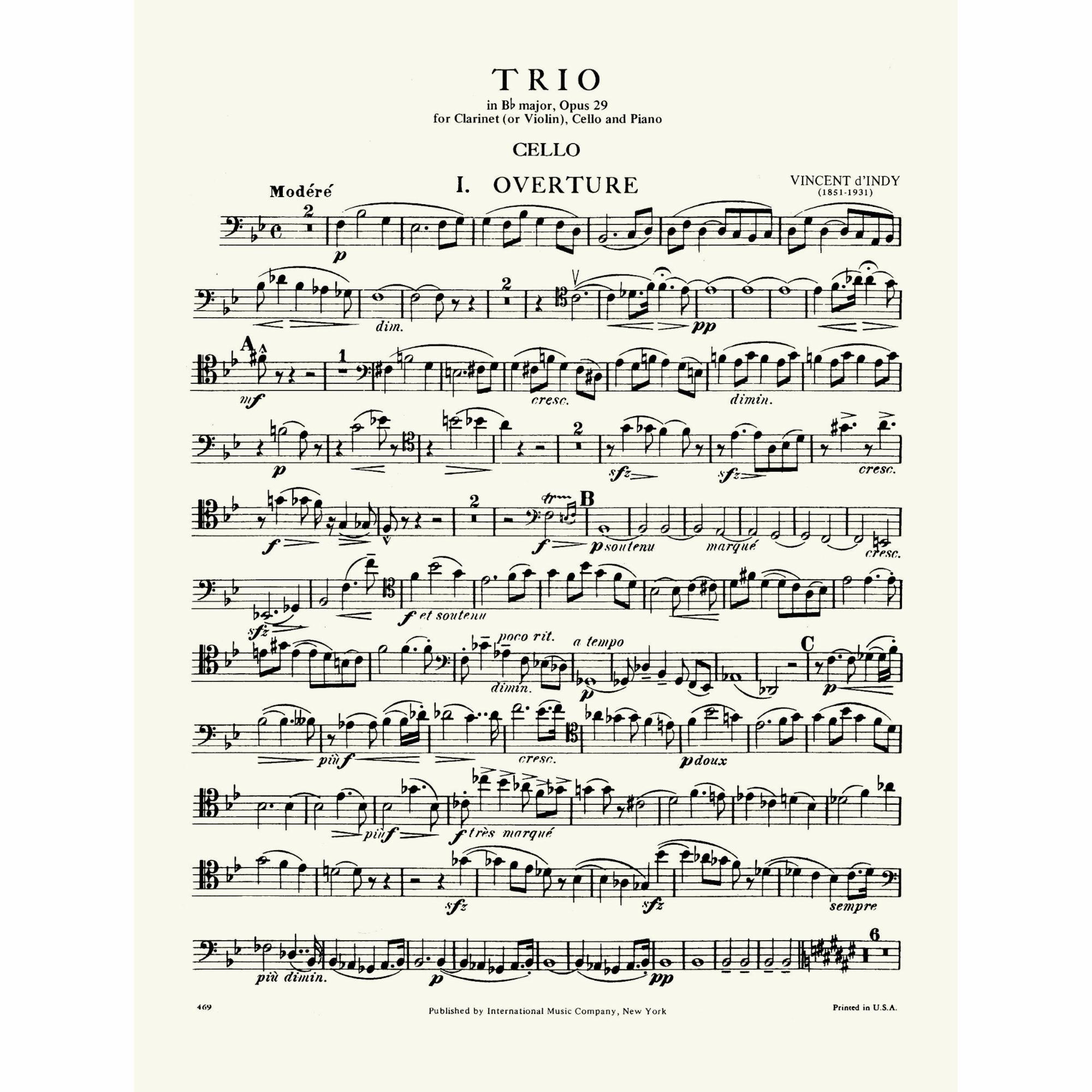 Sample: Cello (Pg. 1)