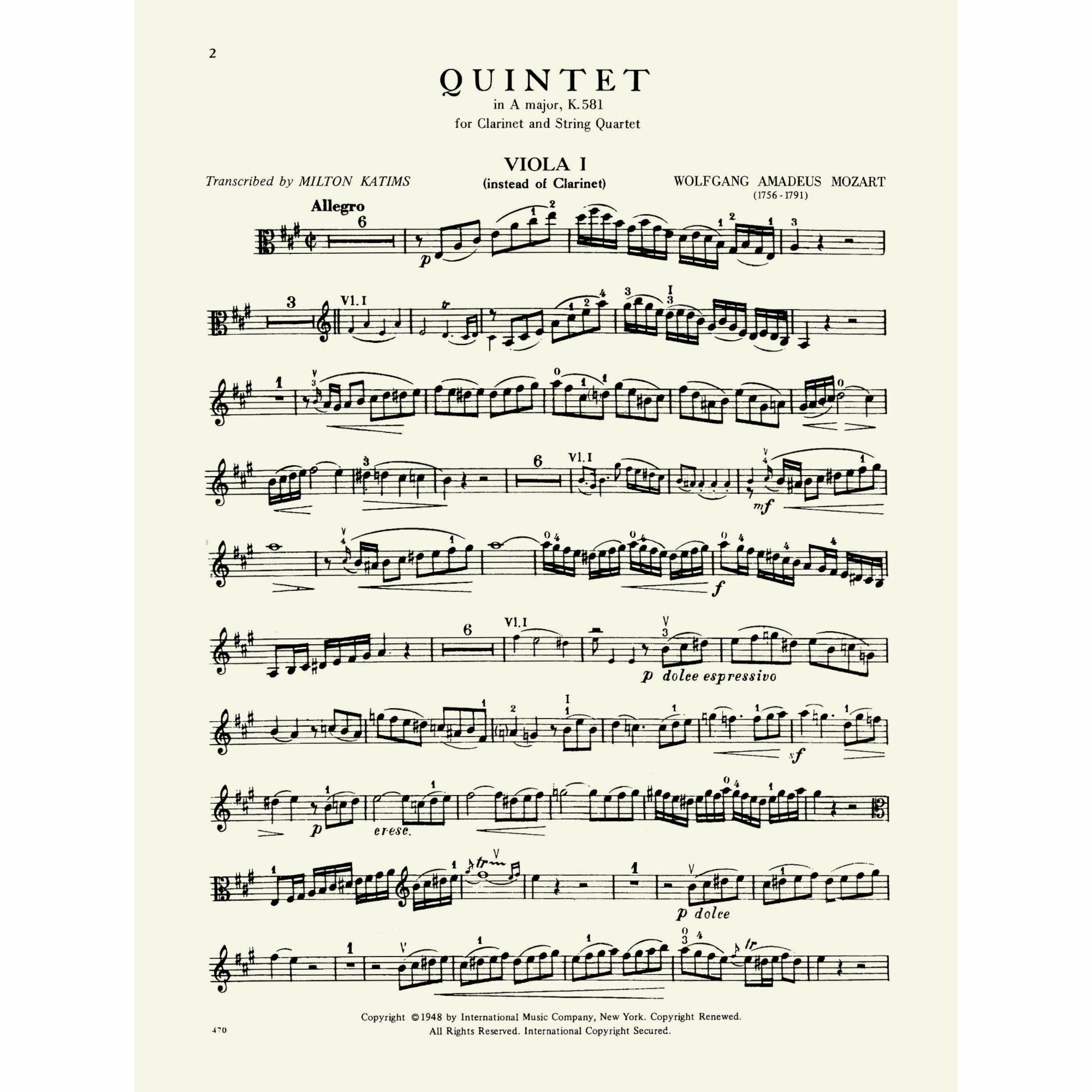 Sample: Solo Viola (Pg. 2)