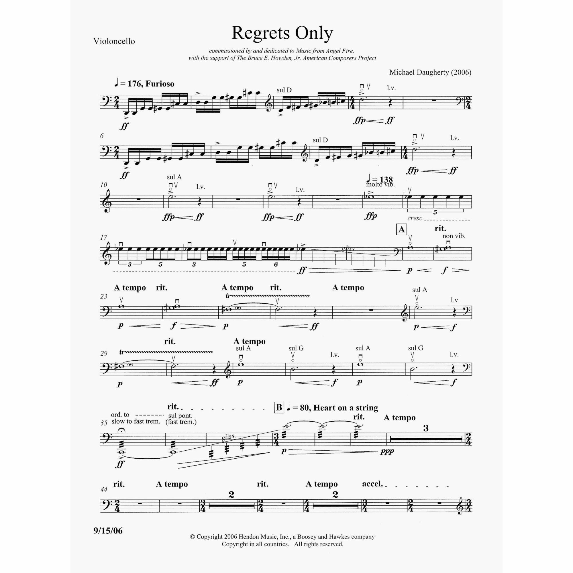 Sample: Cello (Pg. 1)