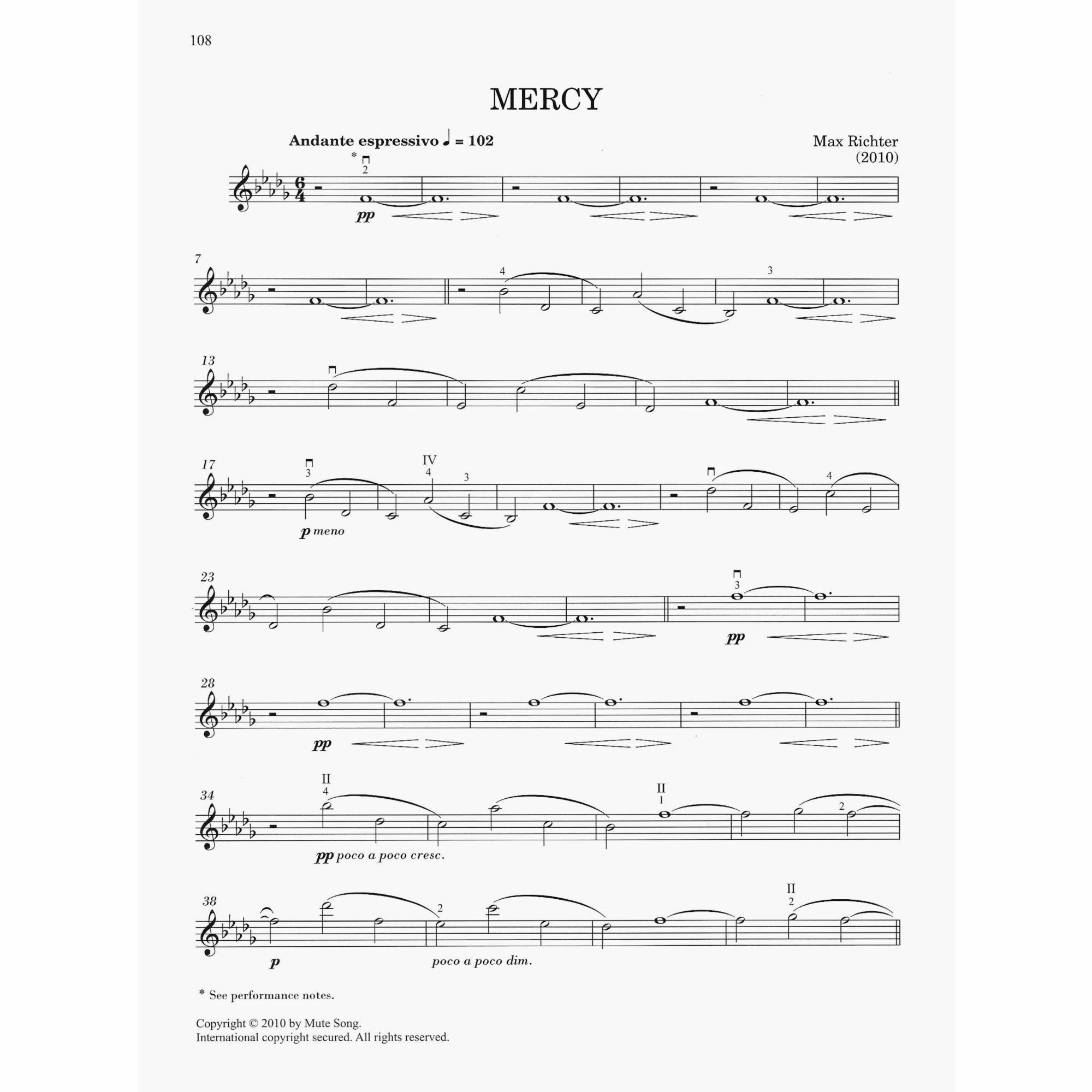 Sample: Violin (Pg. 108)