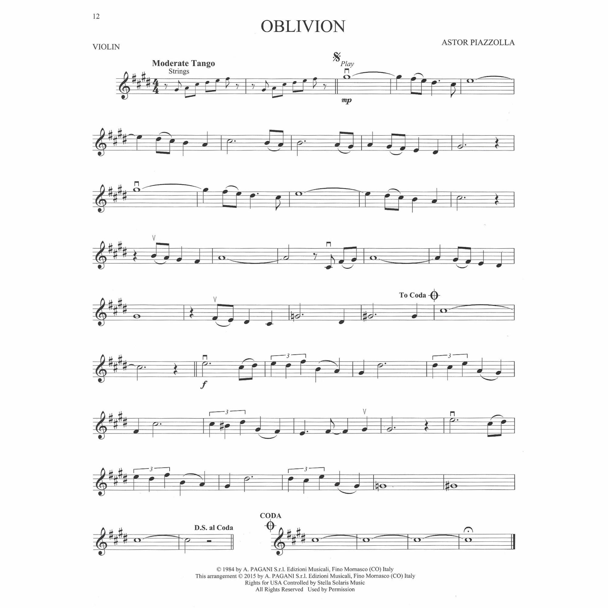 Sample: Violin (Pg. 12)