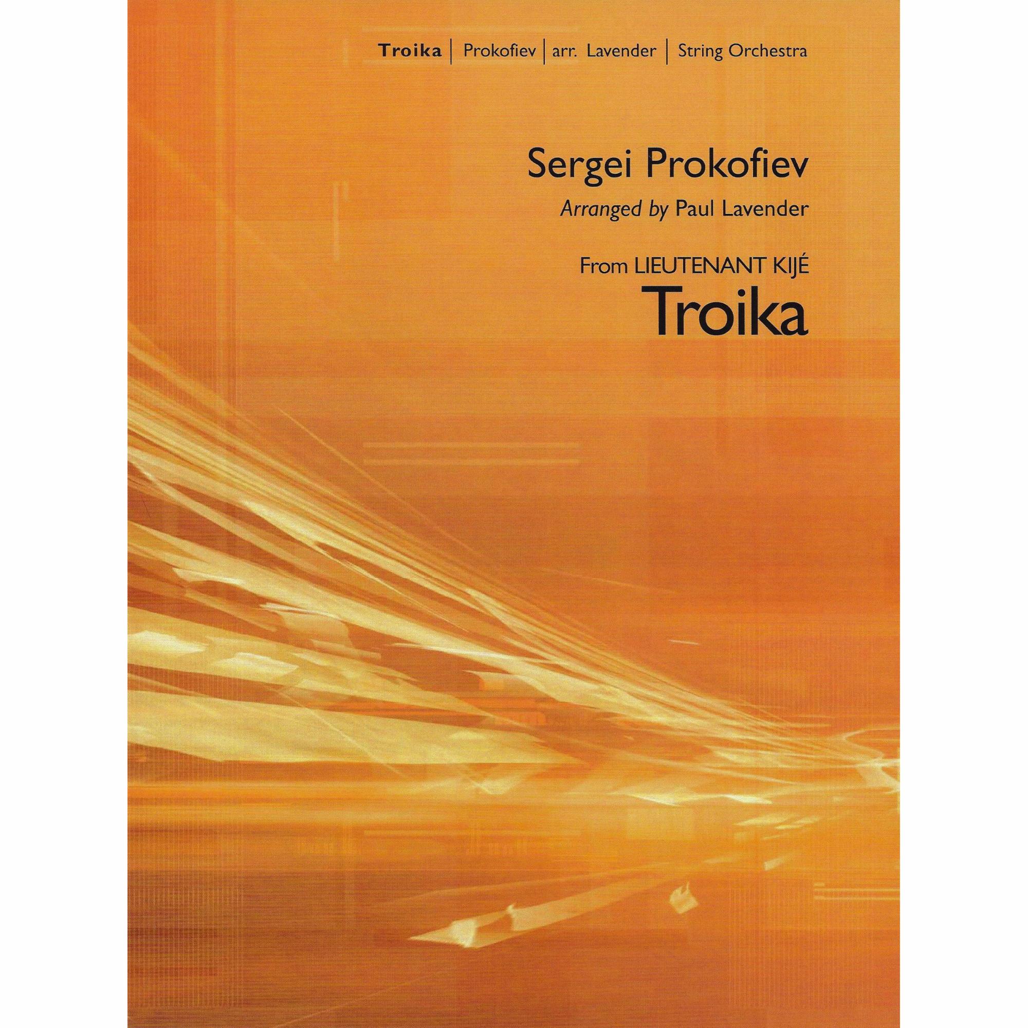 Troika, from Lieutenant Kije for String Orchestra
