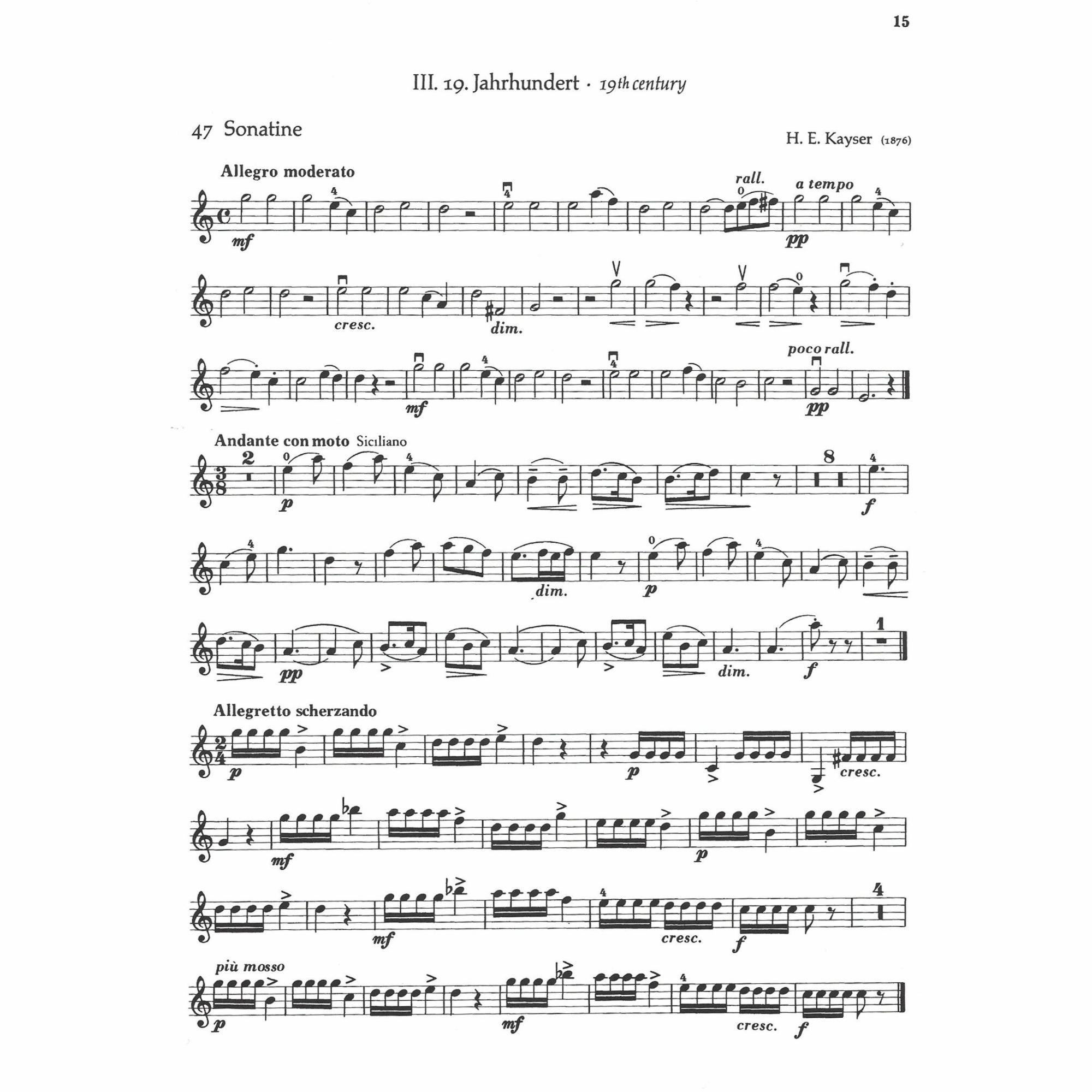 Sample: Book 1, Violin (Pg. 15)