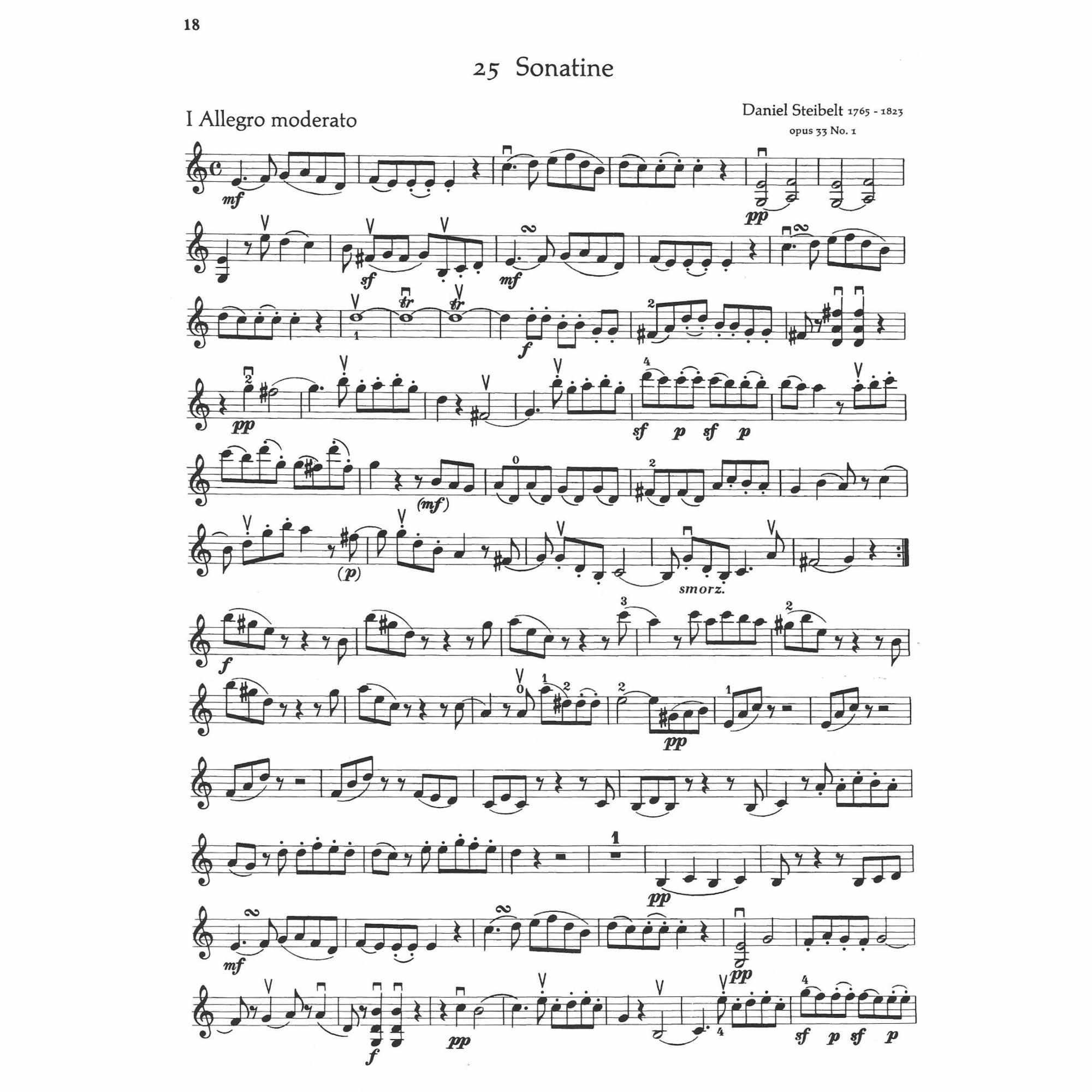 Sample: Book 2, Violin (Pg. 18)