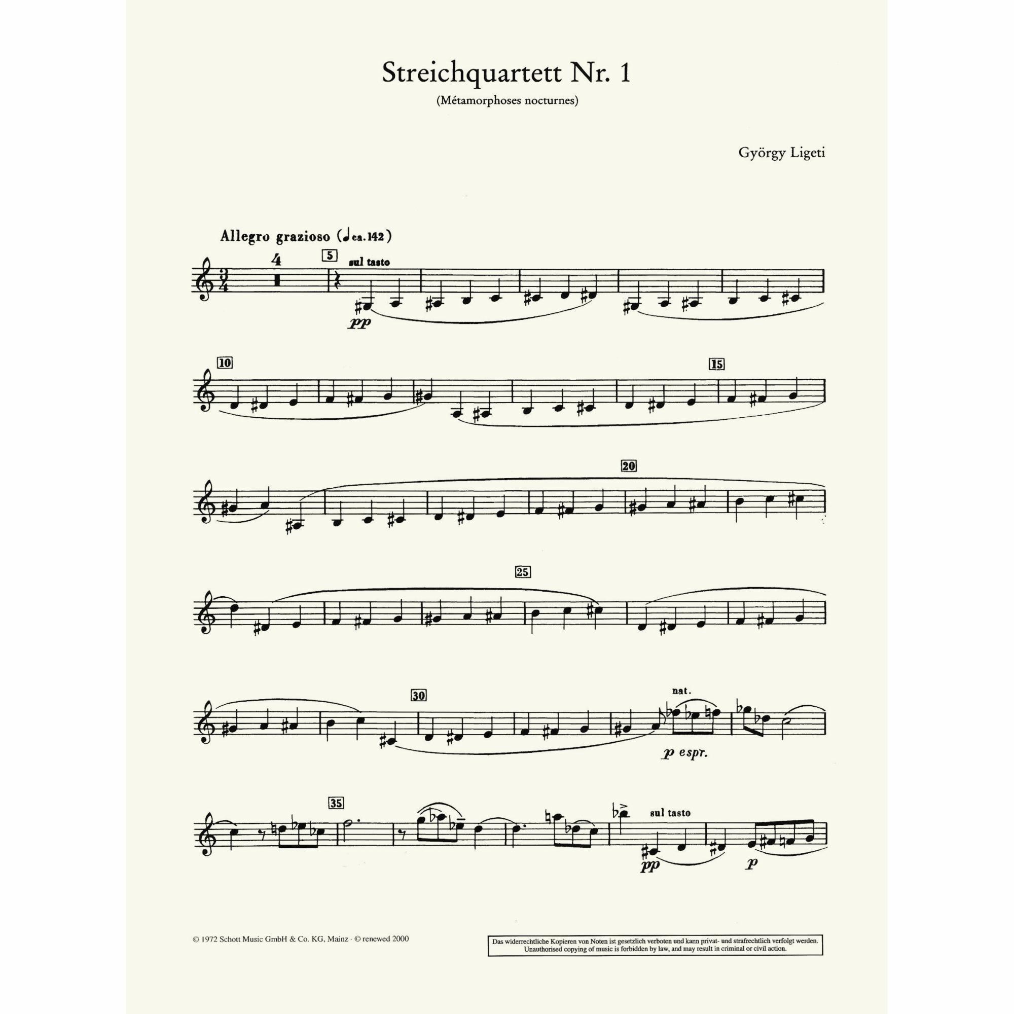 Sample: Violin II (Pg. 2)