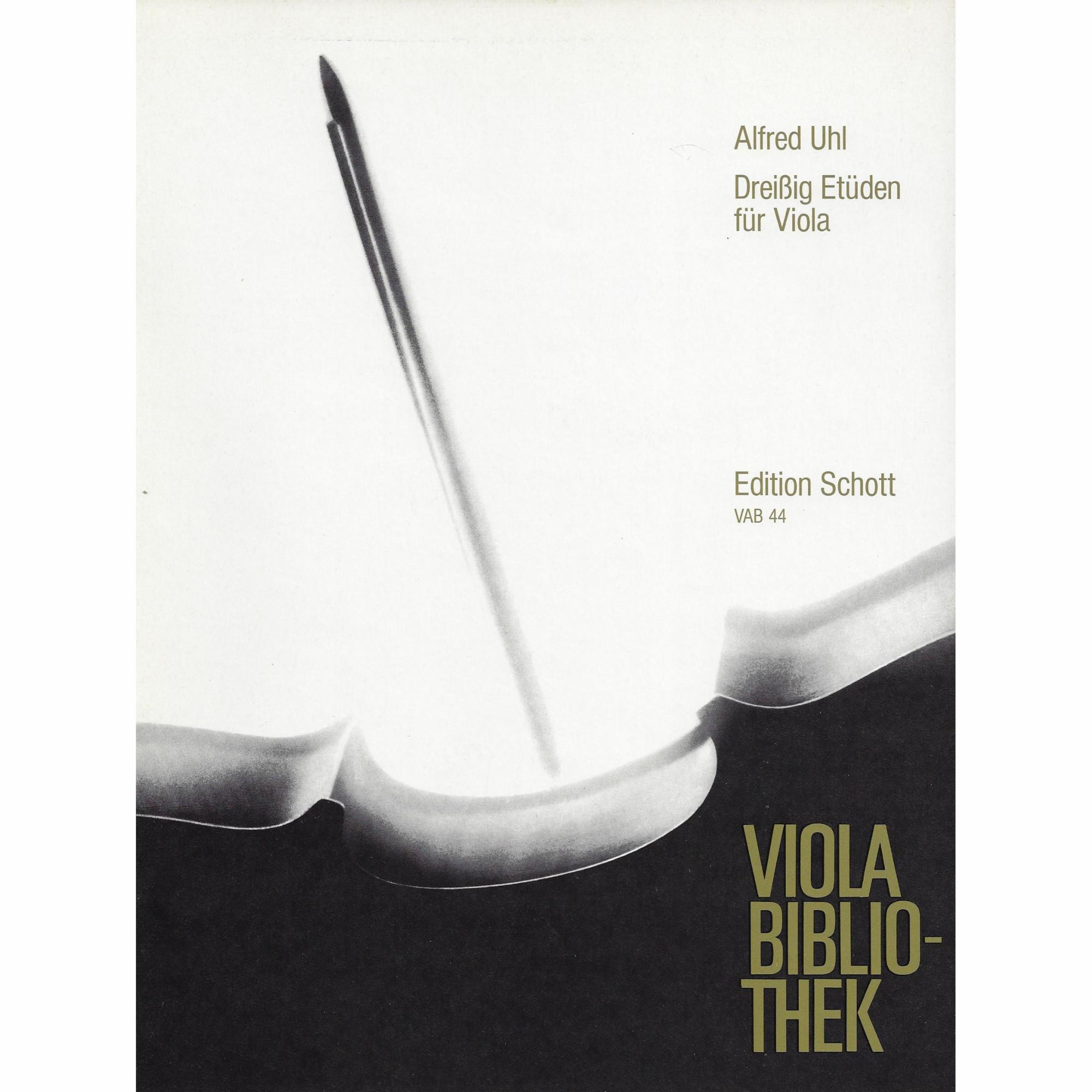 Uhl -- 30 Studies for Viola