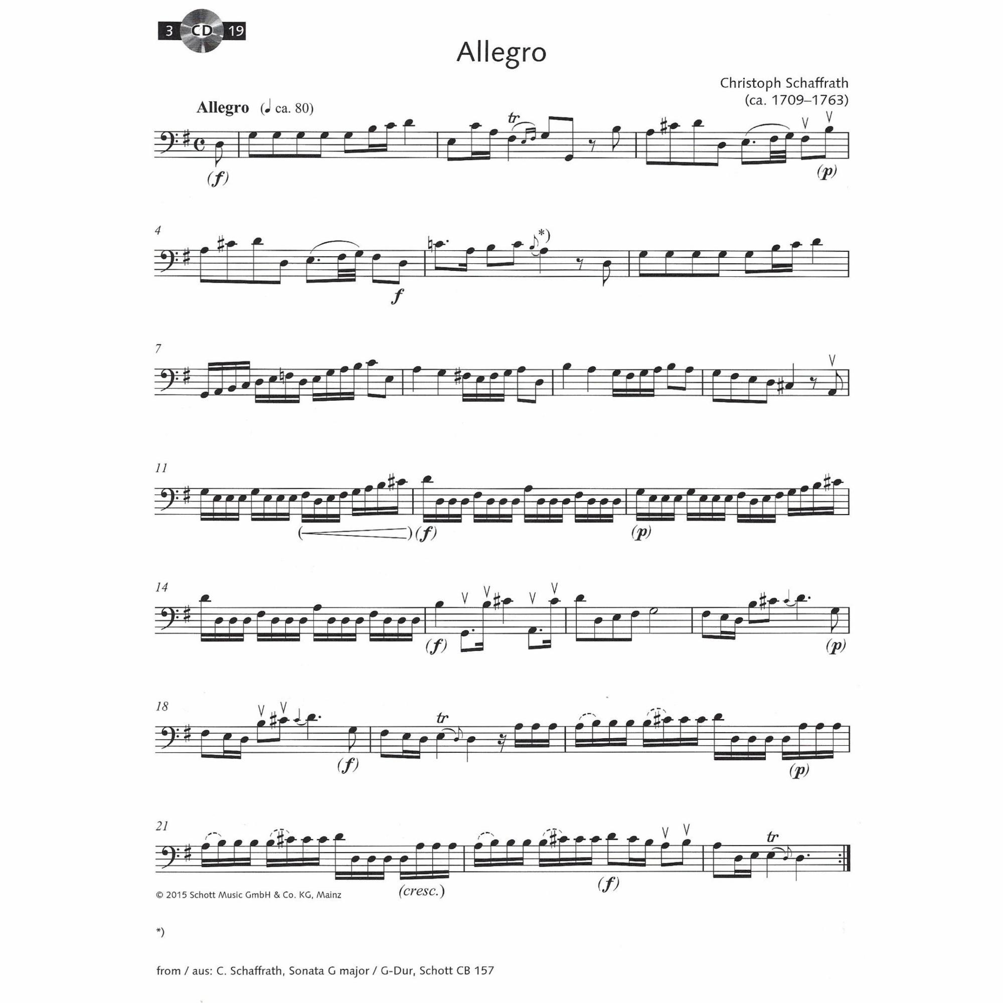 Sample: Vol. 3, Cello (Pg. 6)