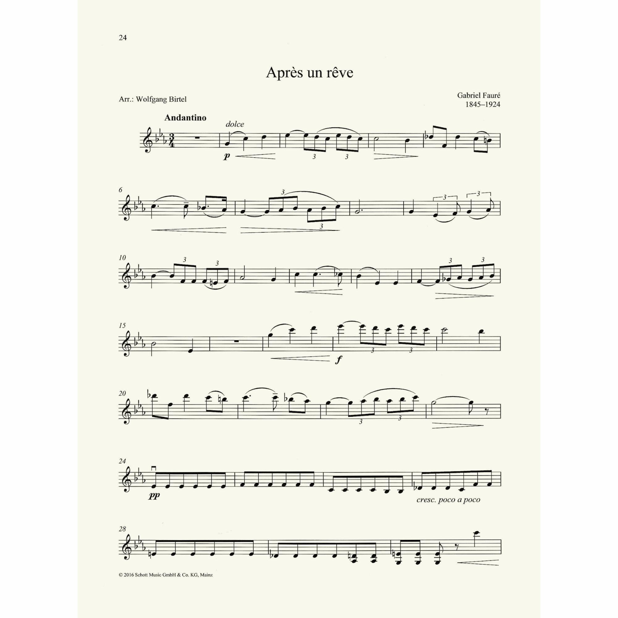 Sample: Violin I (Pg. 24)