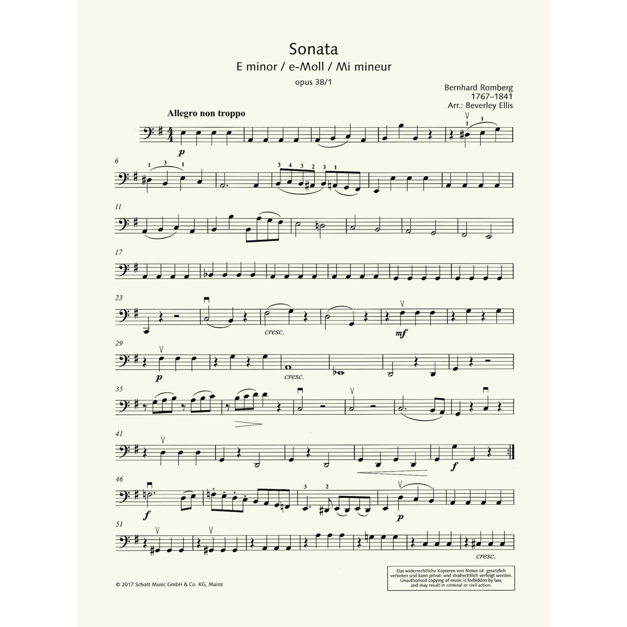 Sample: Cello III (Pg. 2)