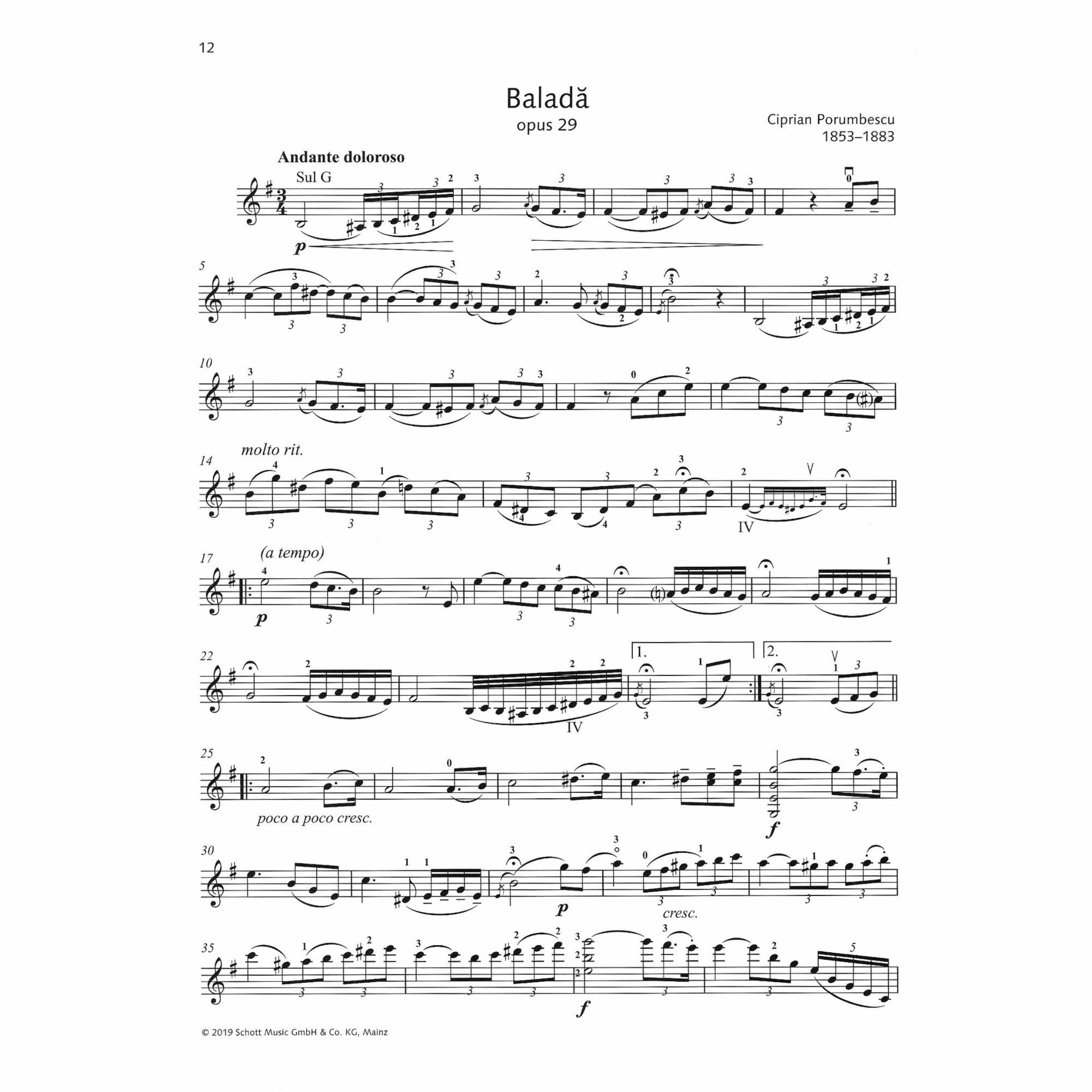 Sample: Violin (Pg. 12)