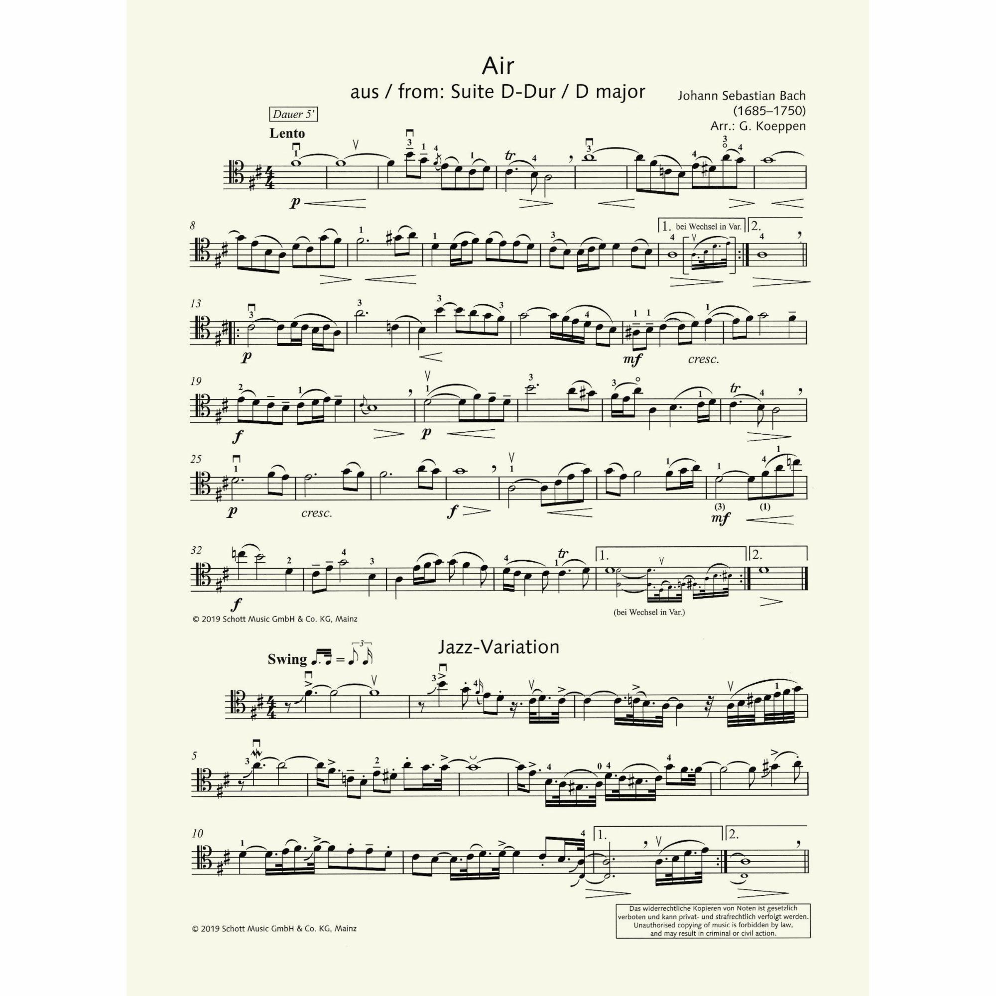 Sample: Cello I (Pg. 6)