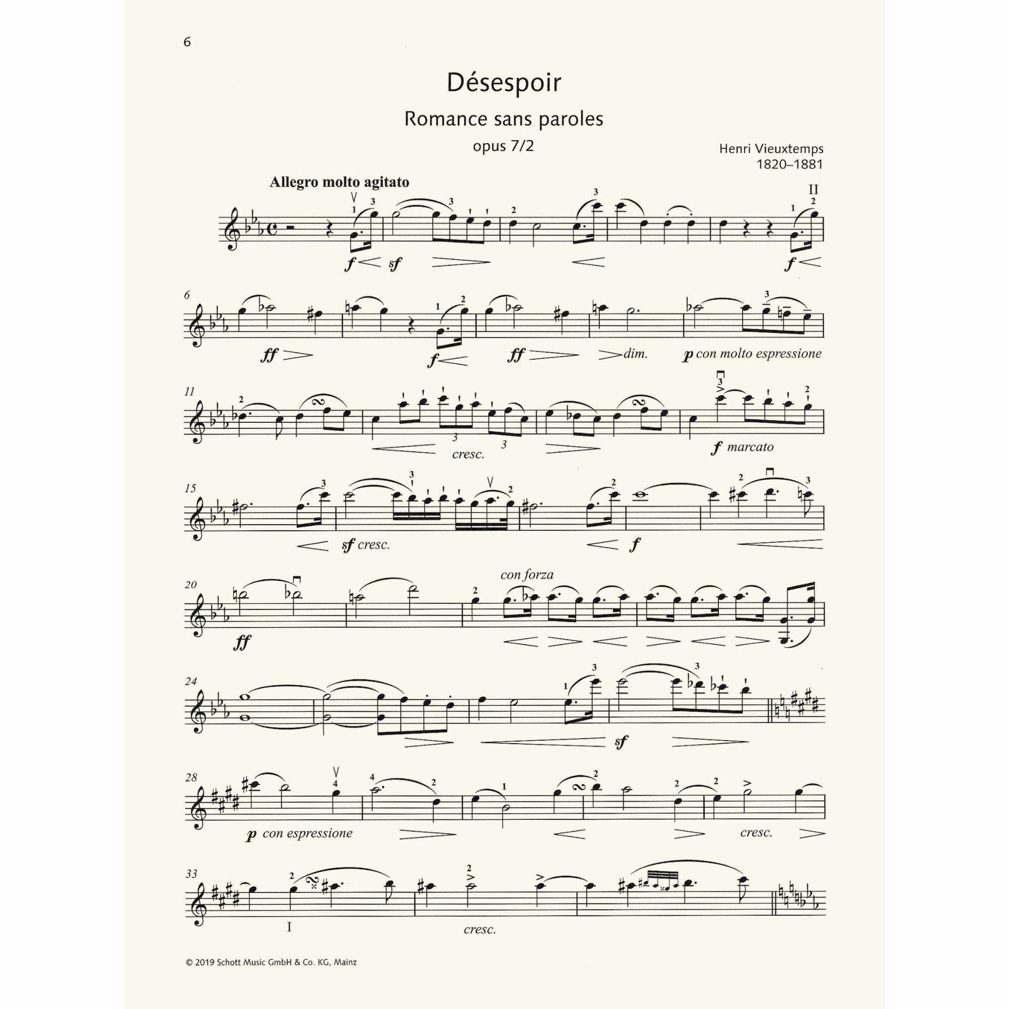 Sample: Violin (Pg. 6)