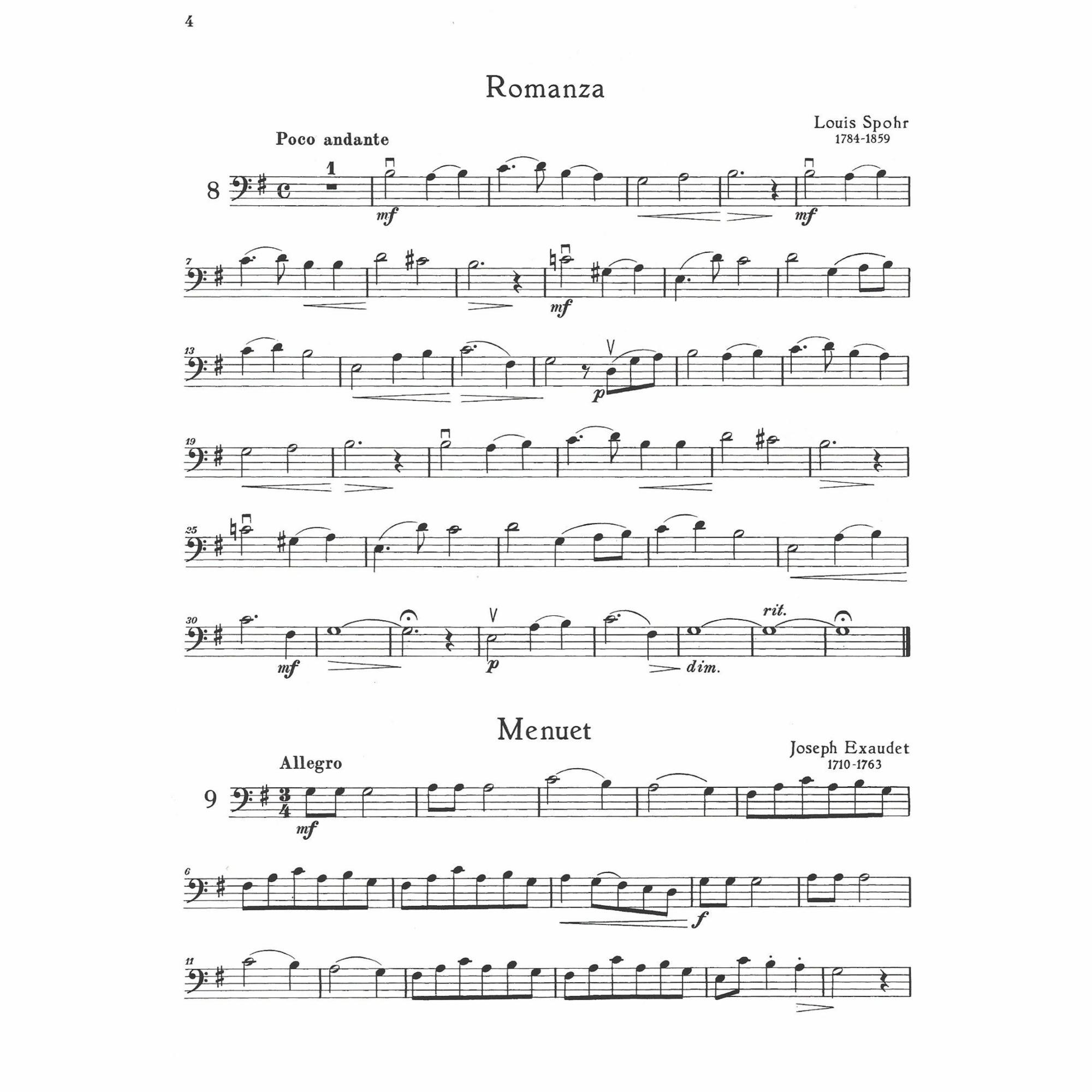 Sample: Vol. 1, Cello (Pg. 4)