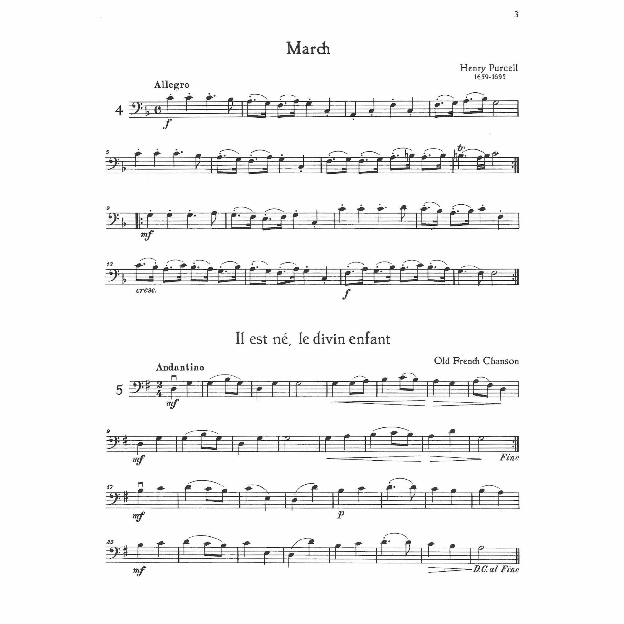Sample: Vol. 2, Cello (Pg. 3)