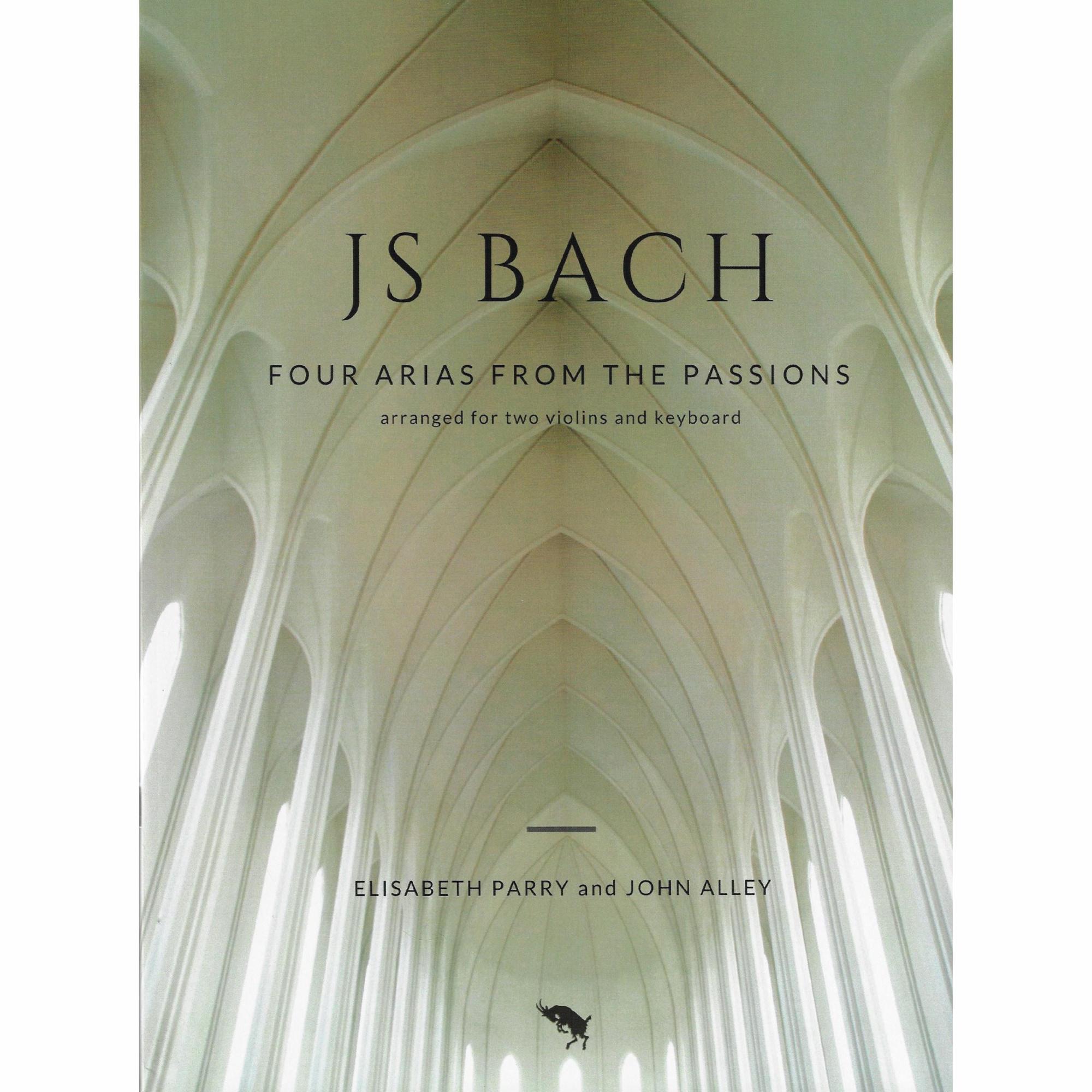 Bach -- Four Arias from the Passions for Two Violins and Piano