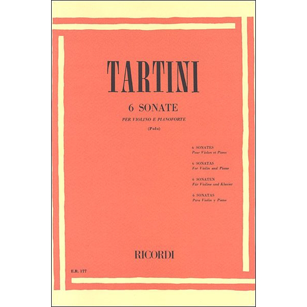 Six Sonatas for Violin and Piano