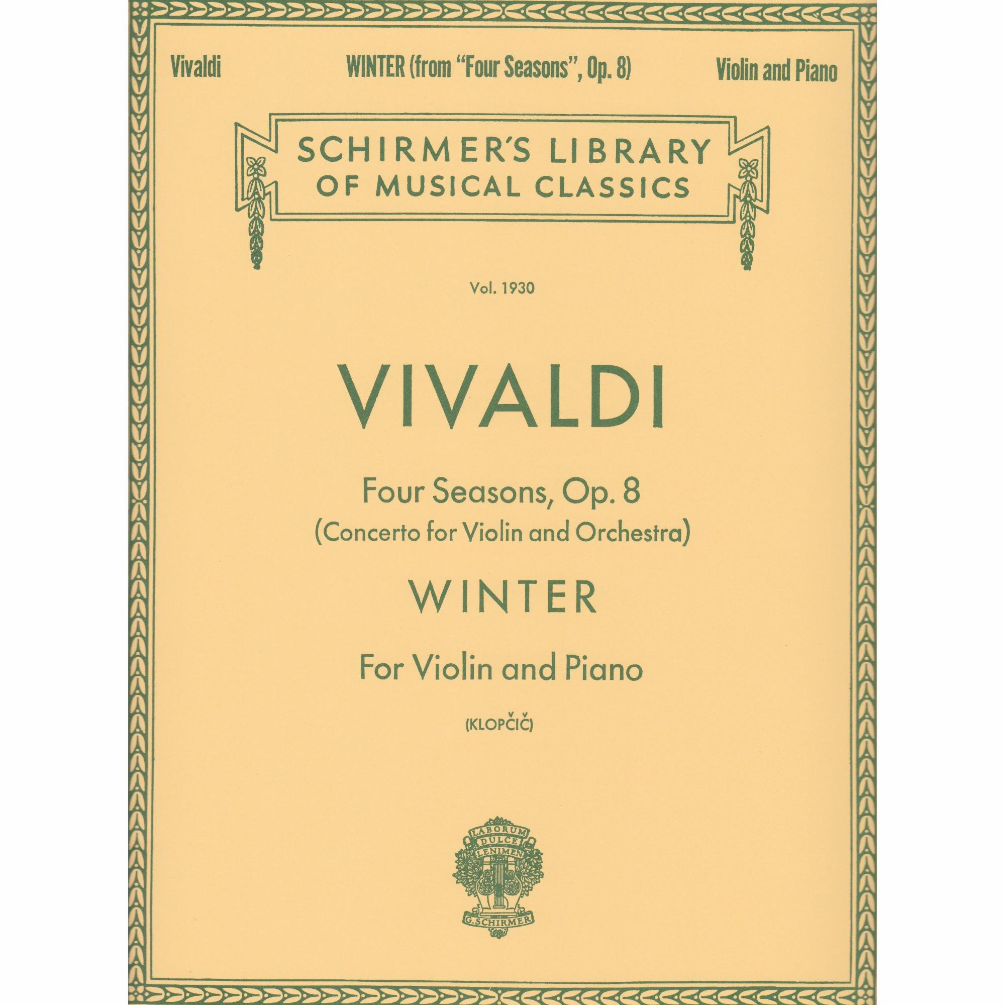 Winter, from The Four Seasons
