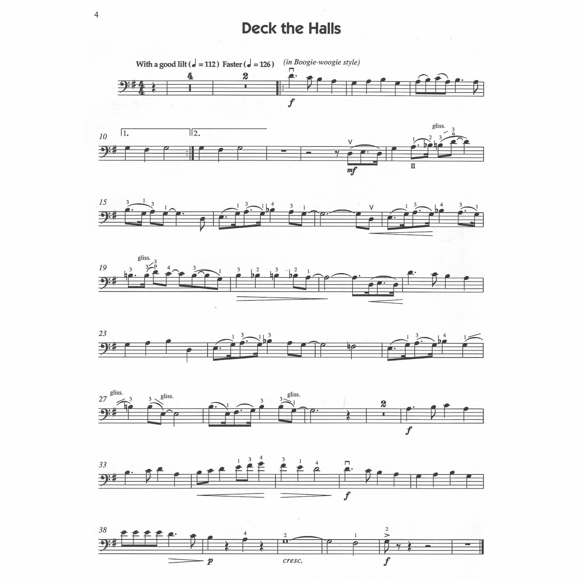Sample: Cello Part (Pg. 4)