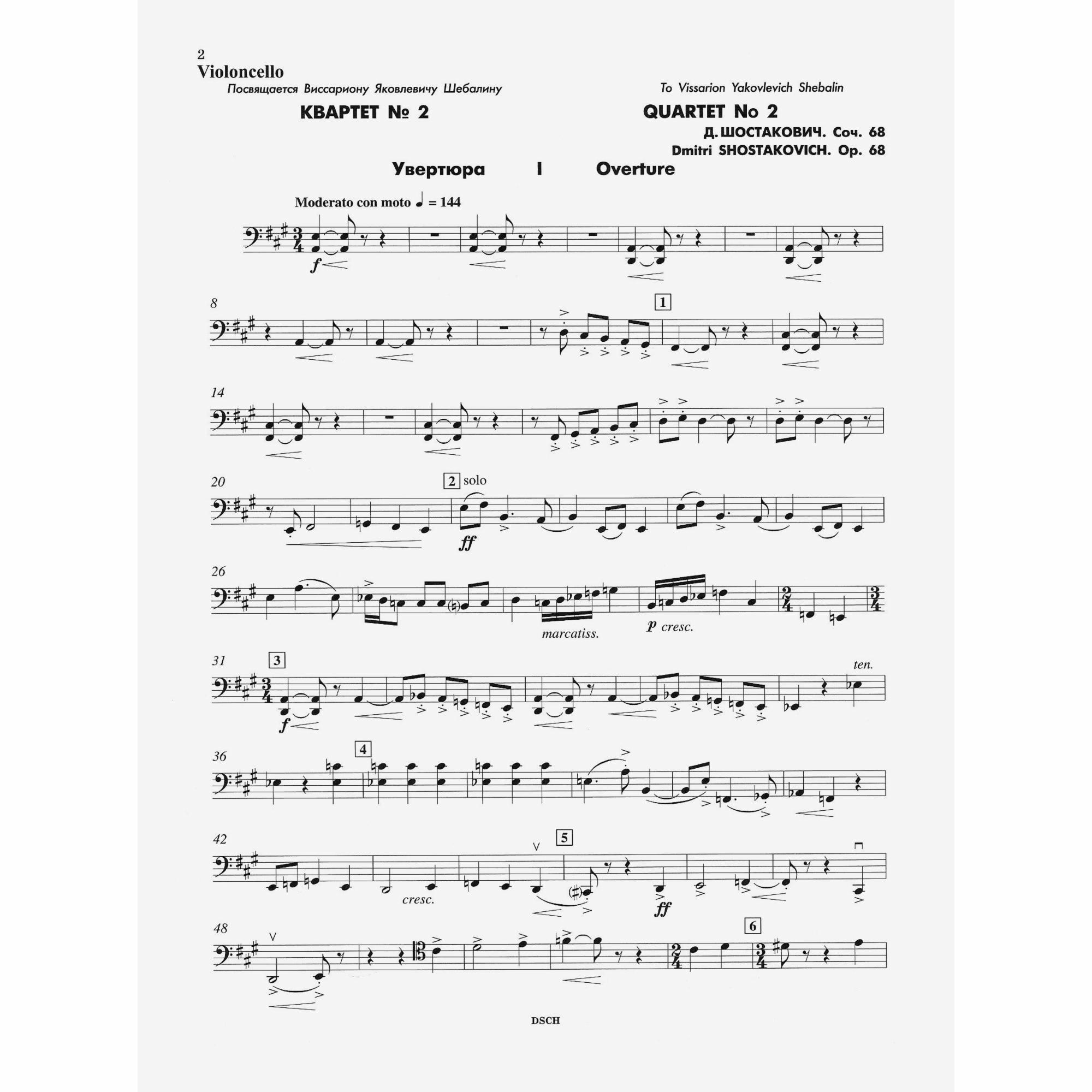 Sample: Cello (Pg. 2)