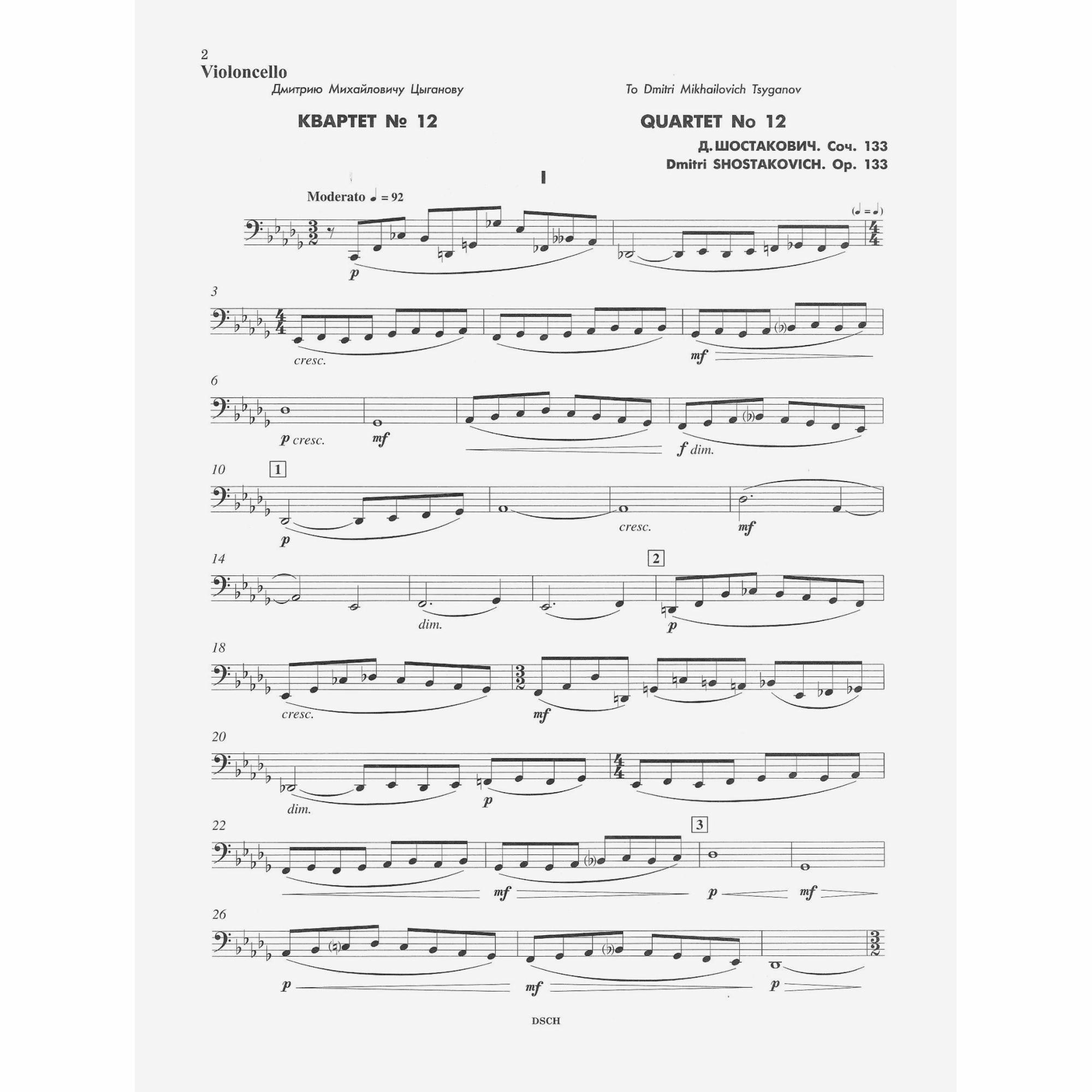 Sample: Cello (Pg. 2)