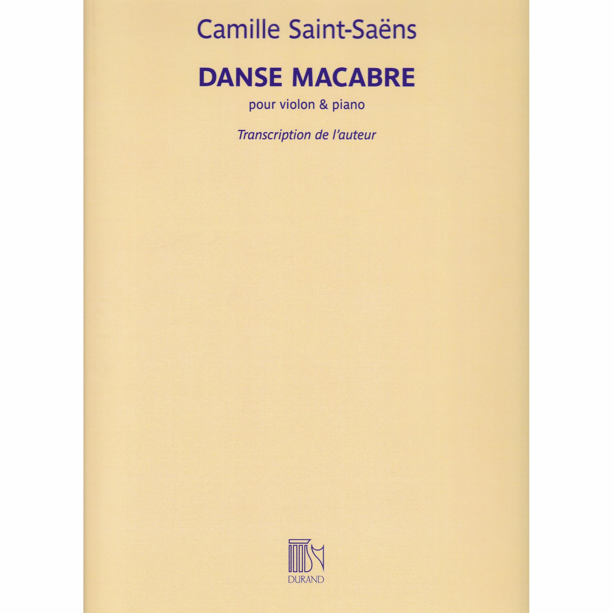 Saint-Saens -- Danse Macabre, Op. 40 for Violin or Cello and Piano