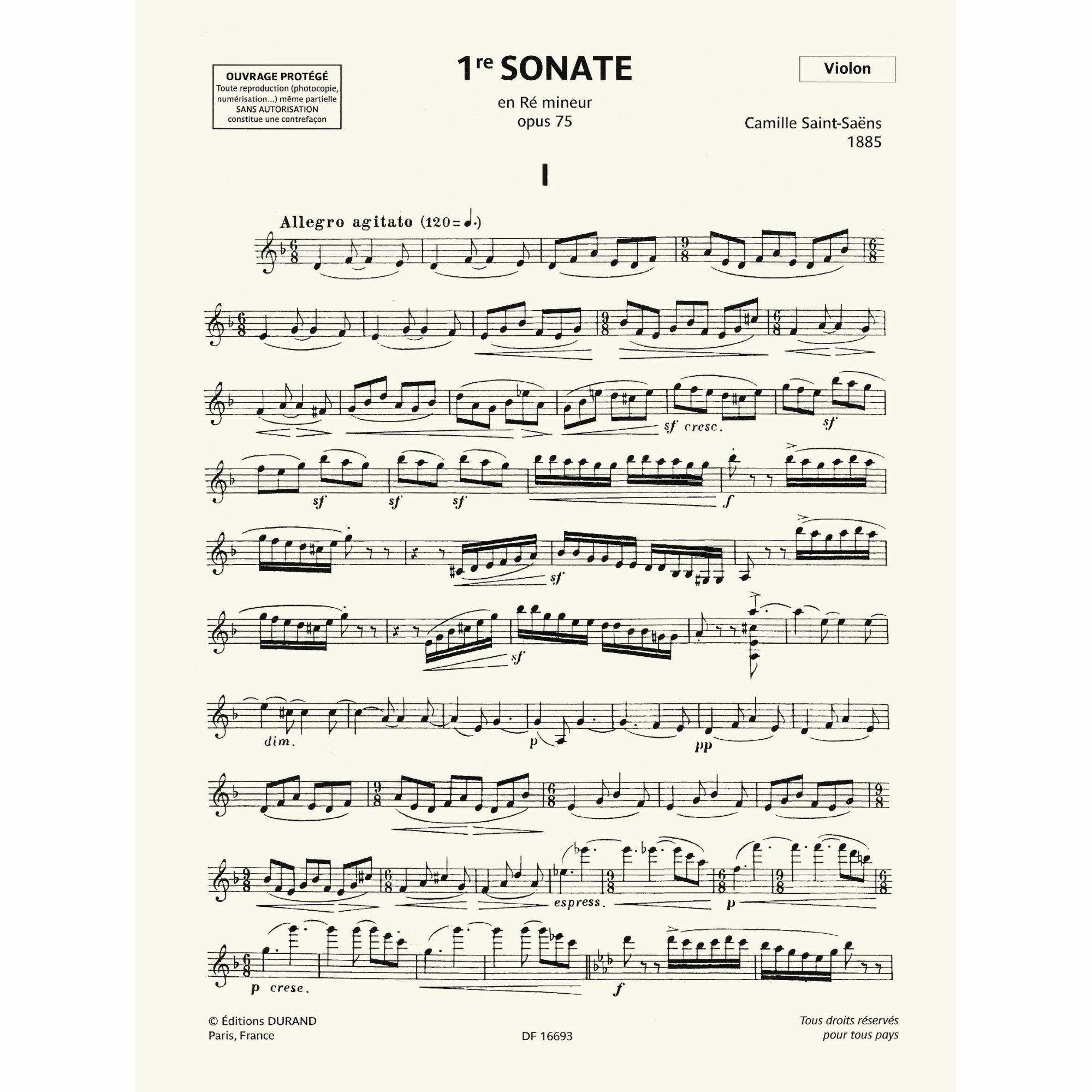 Sample: Violin (Pg. 1)