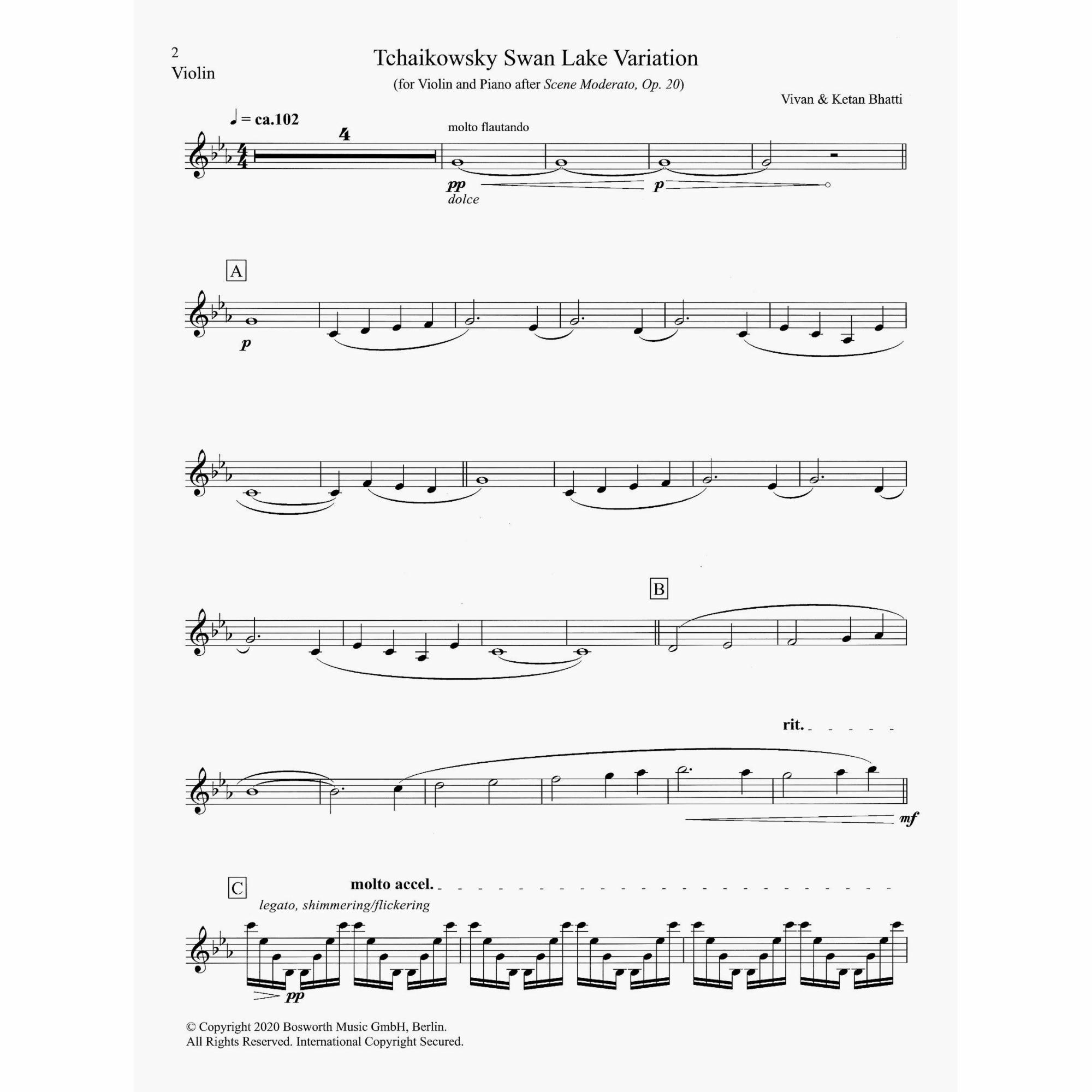 Sample: Violin Part