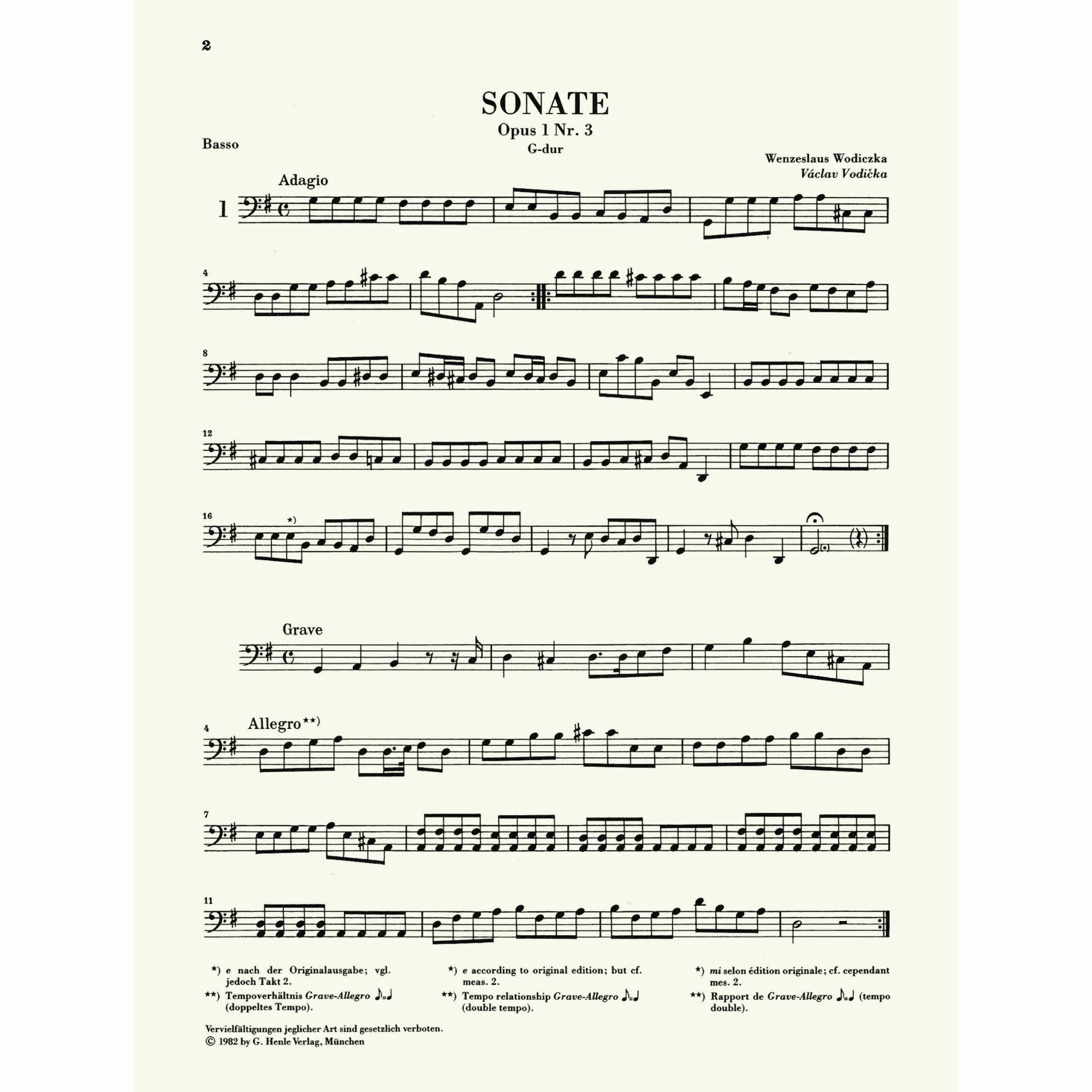 Sample: Vol. I, Cello (Pg. 2)