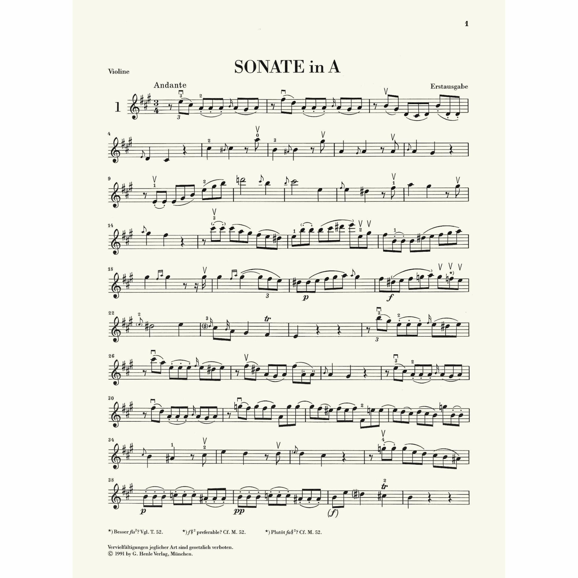 Sample: Violin (Pg. 1)