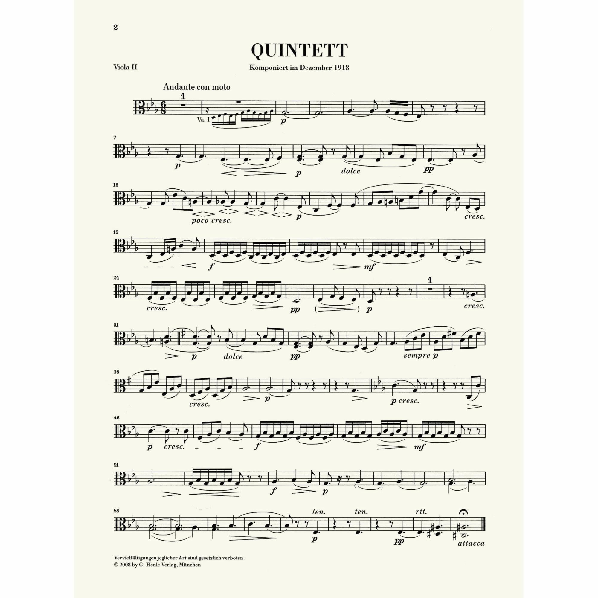 Sample: Viola II (Pg. 2)