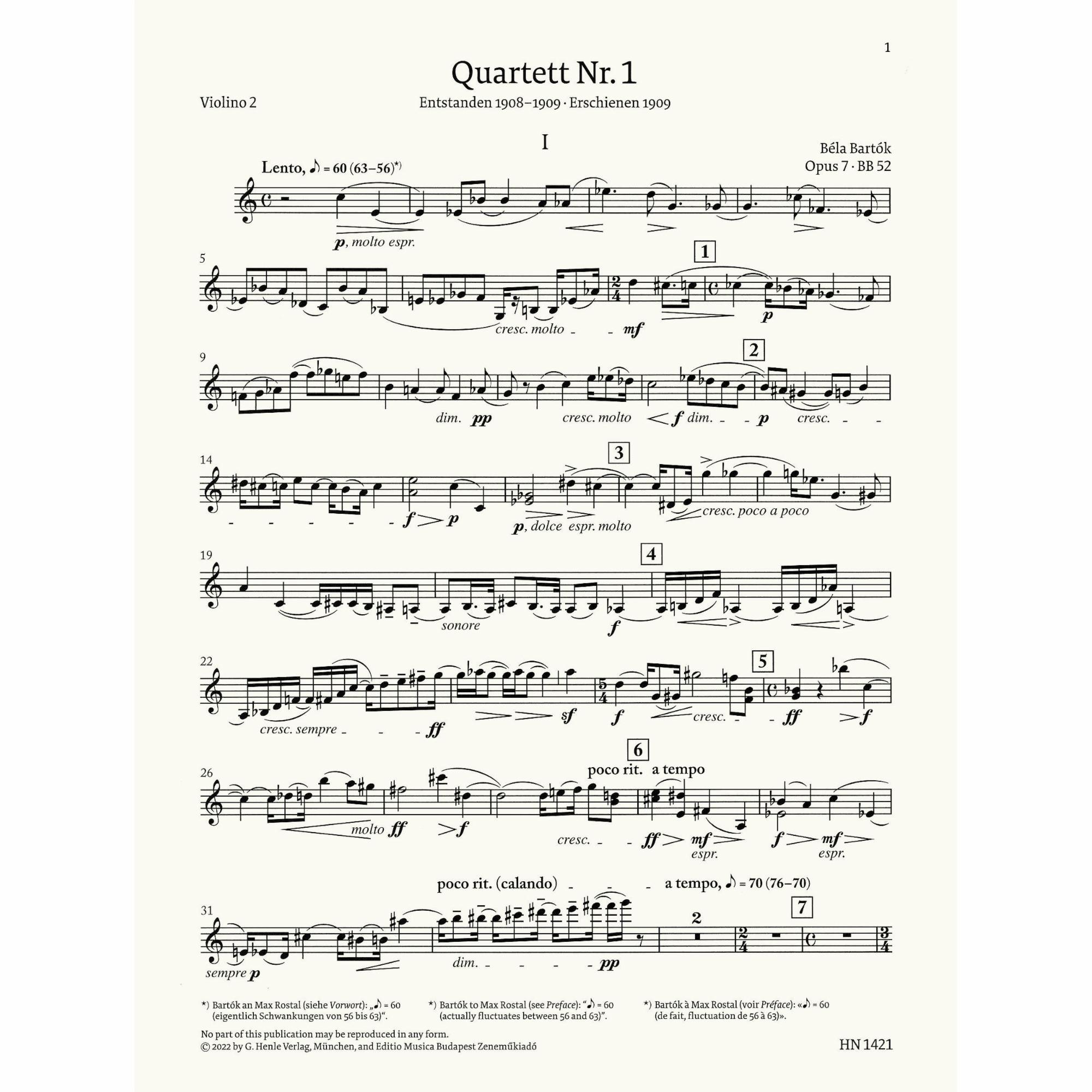 Sample: Violin II Part