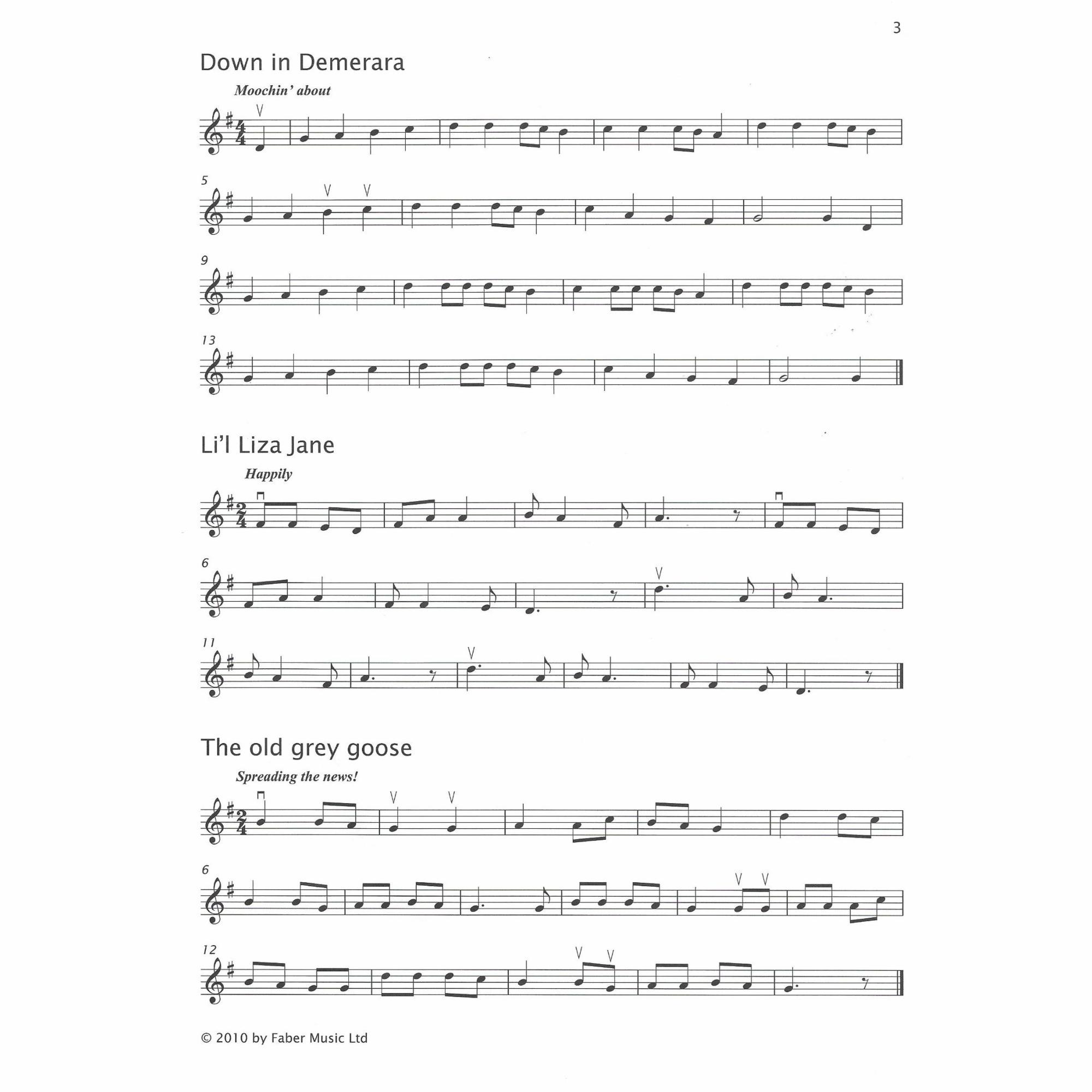 Sample: Violin (Pg. 3)