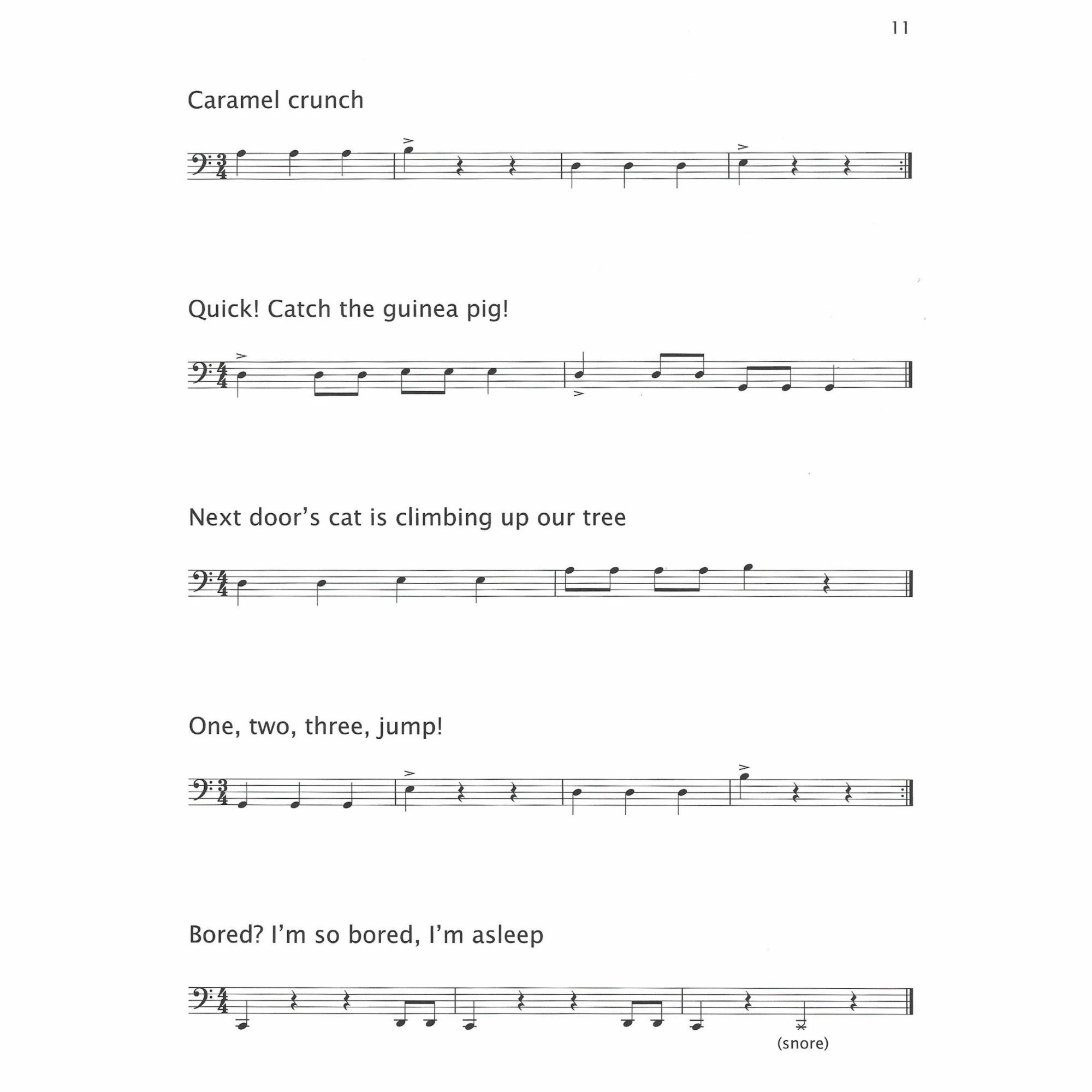 Sample: Cello (Pg. 11)