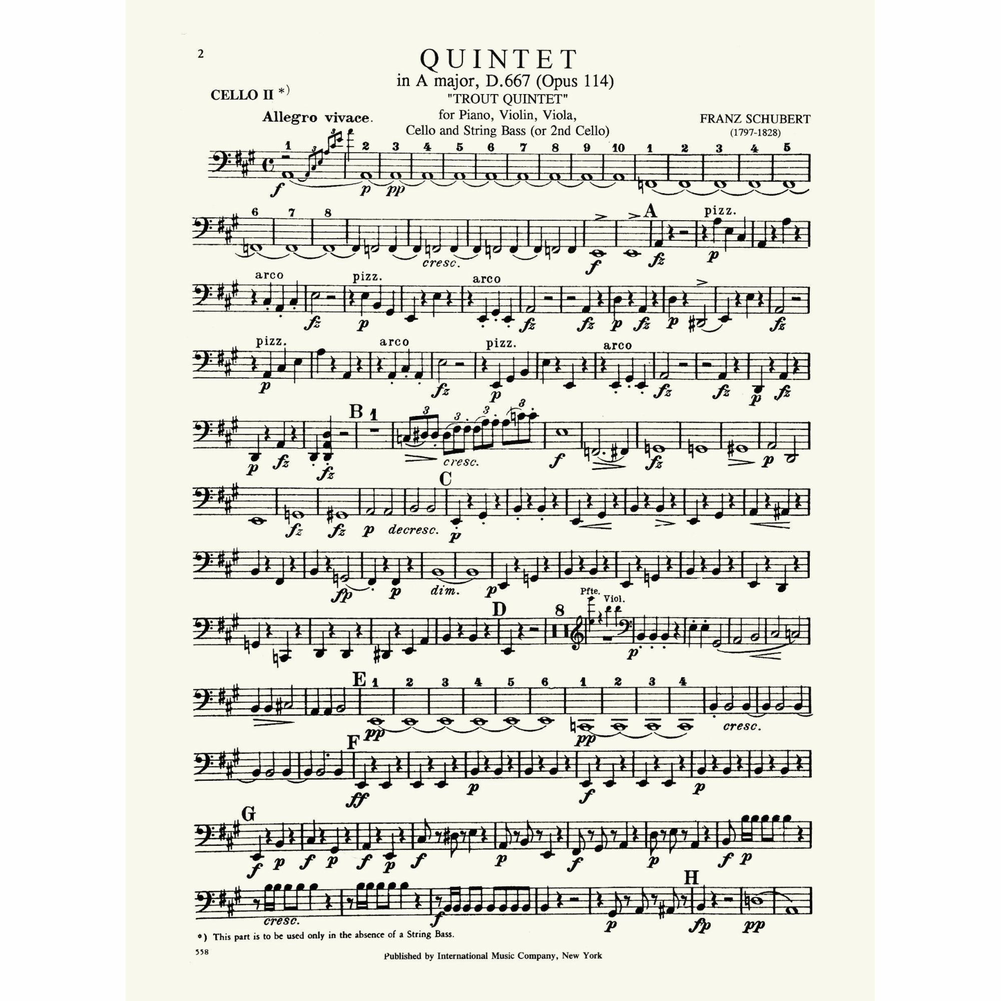 Sample: Cello II (Pg. 2)