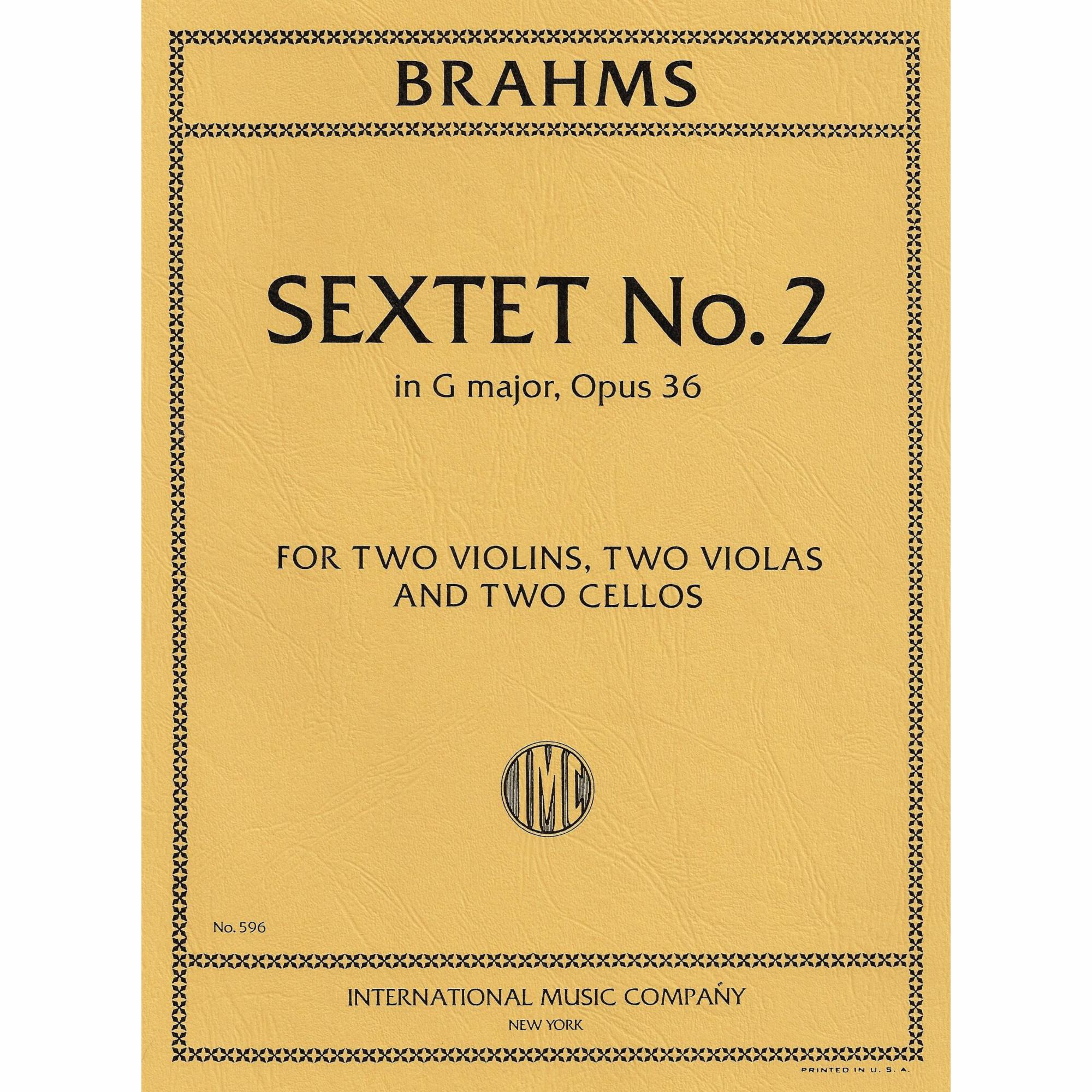 Brahms -- String Sextet No. 2 in G Major, Op. 36