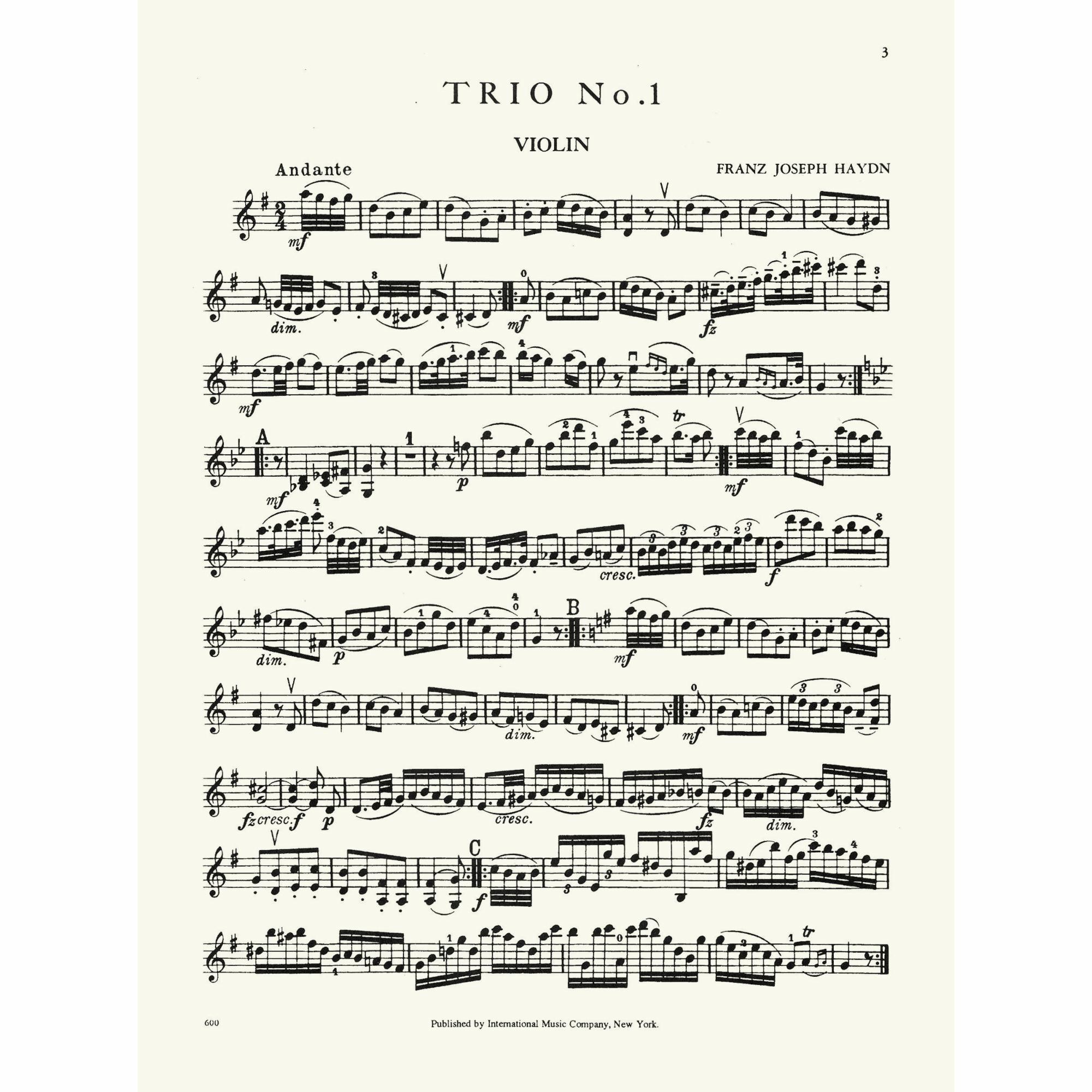 Sample: Violin (Pg. 3)