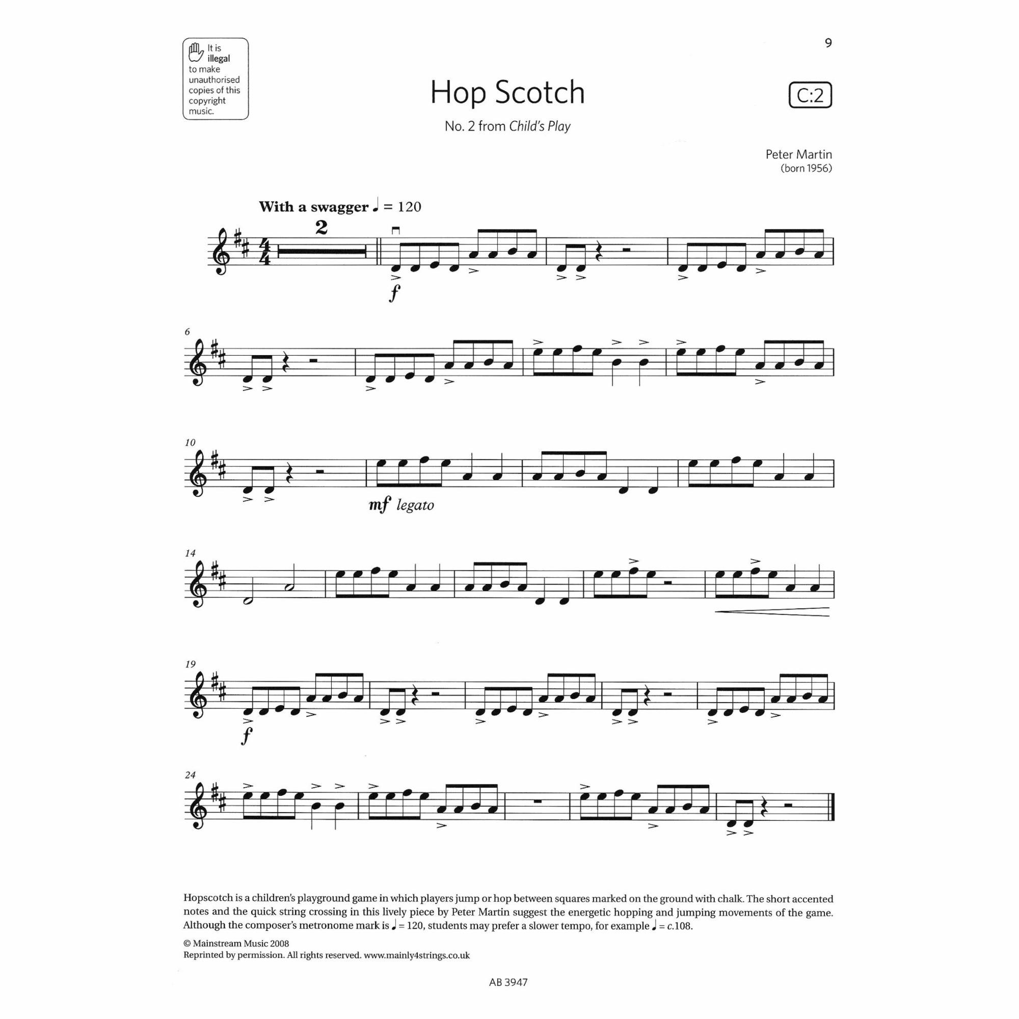 Sample: Violin (Pg. 9)