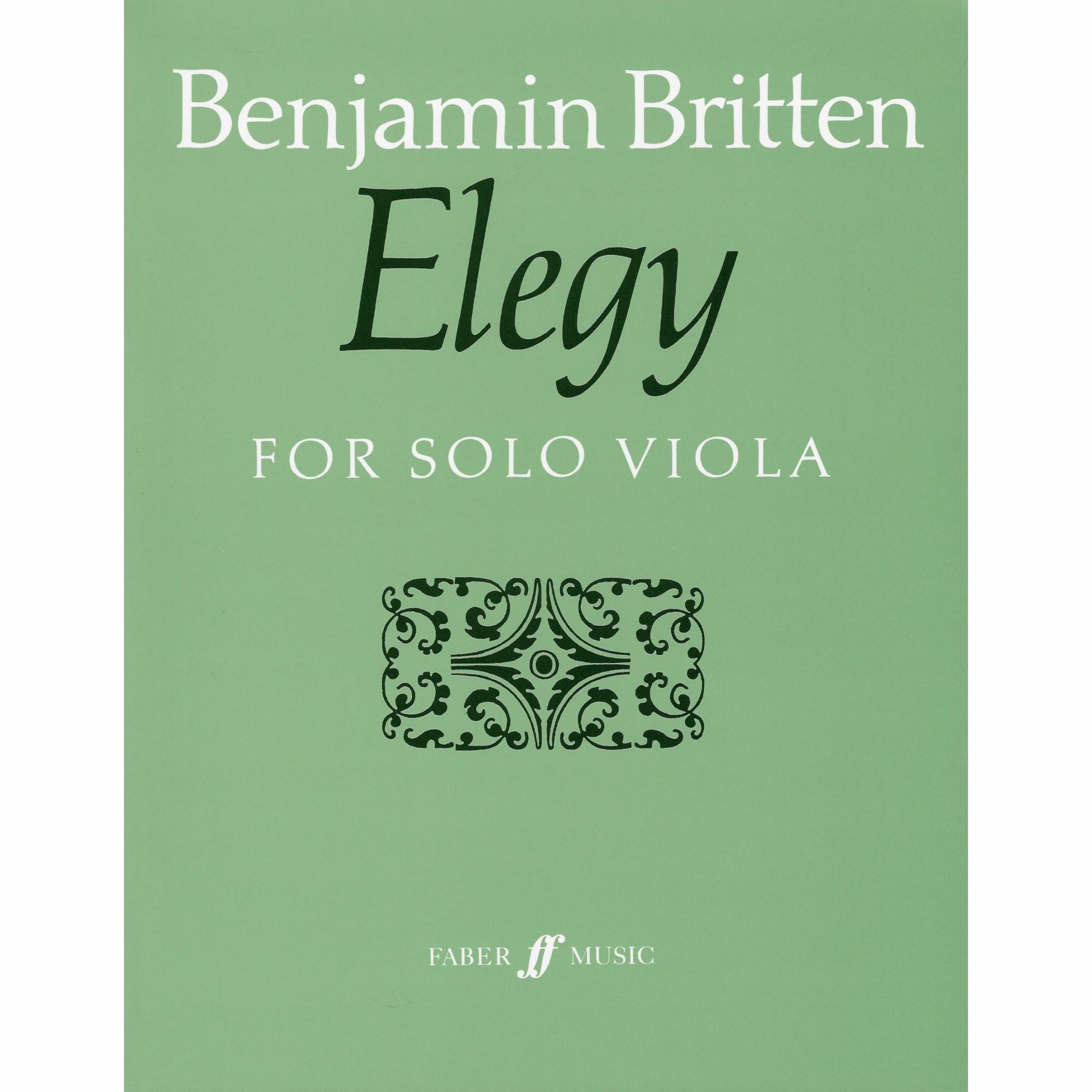 Britten -- Elegy for Solo Viola