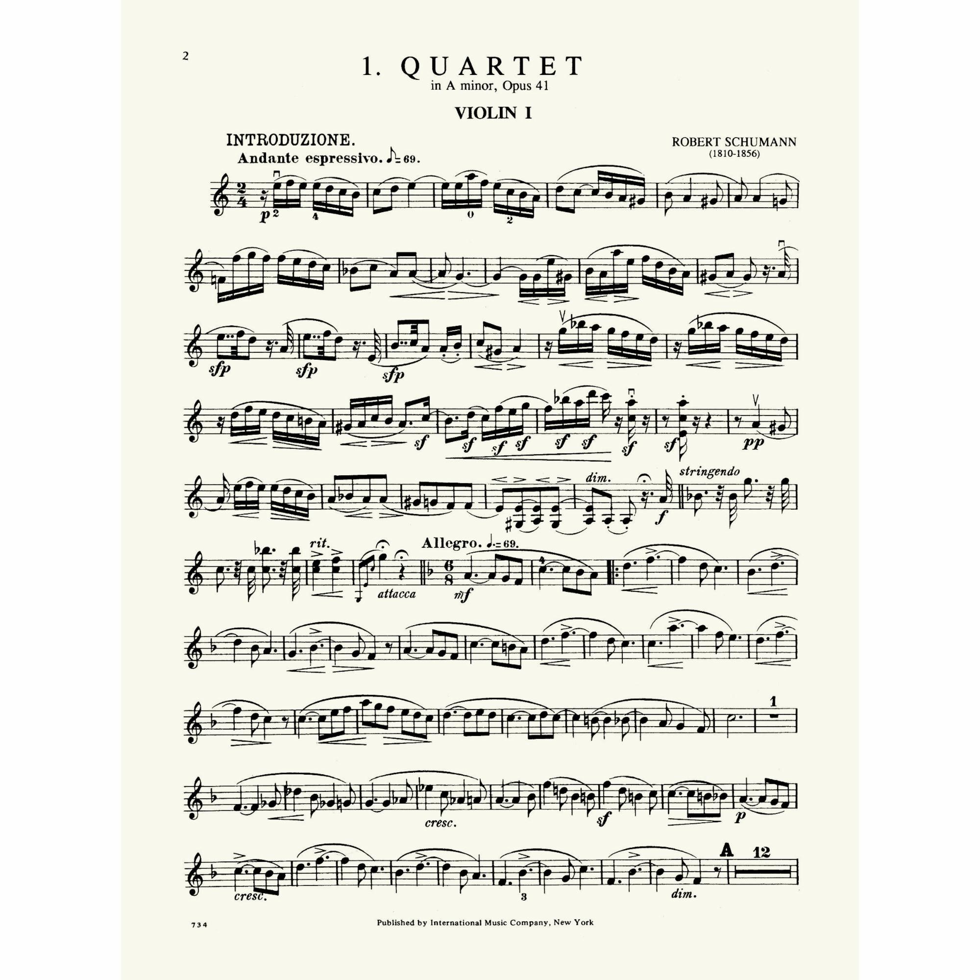 Sample: Violin I (Pg. 2)