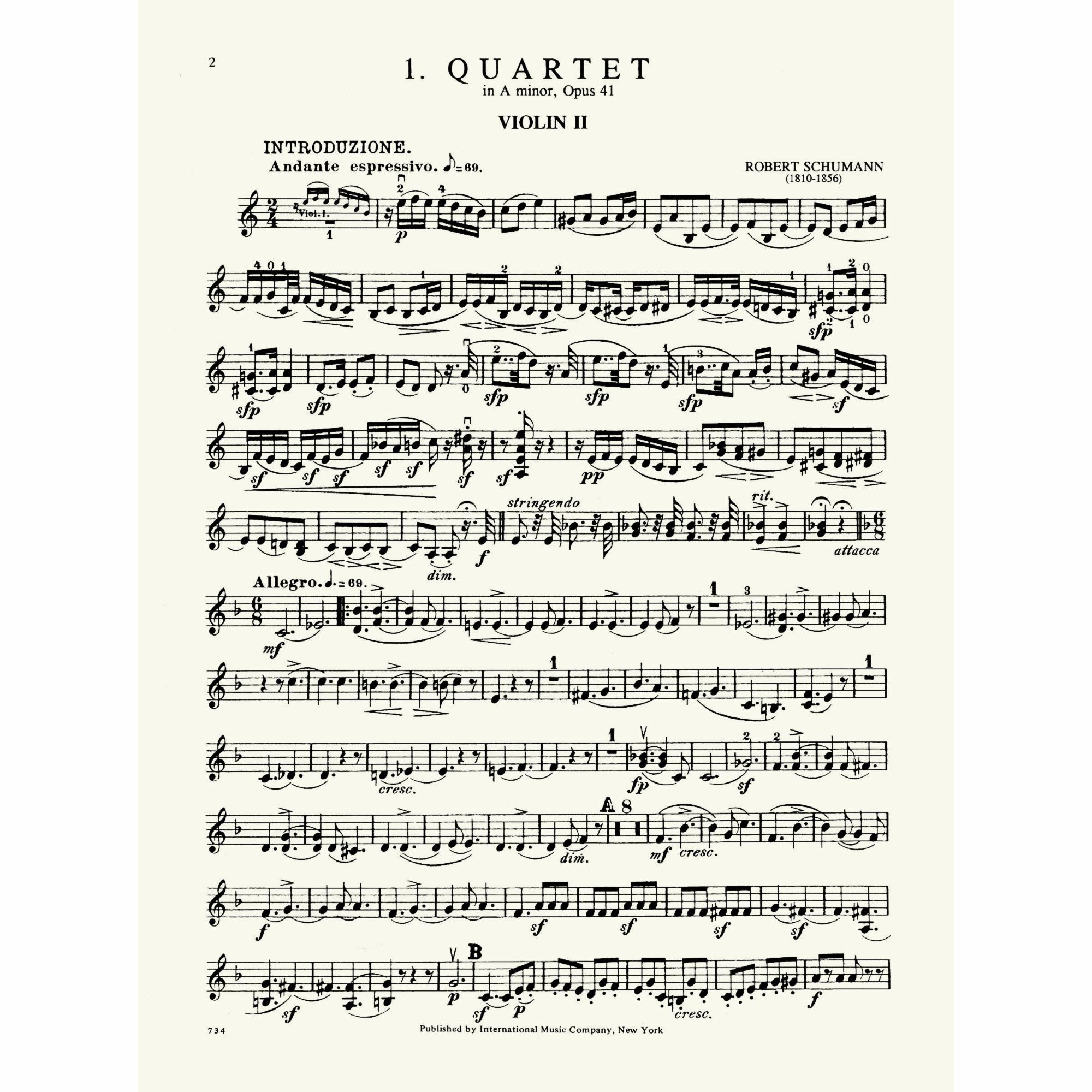 Sample: Violin II (Pg. 2)