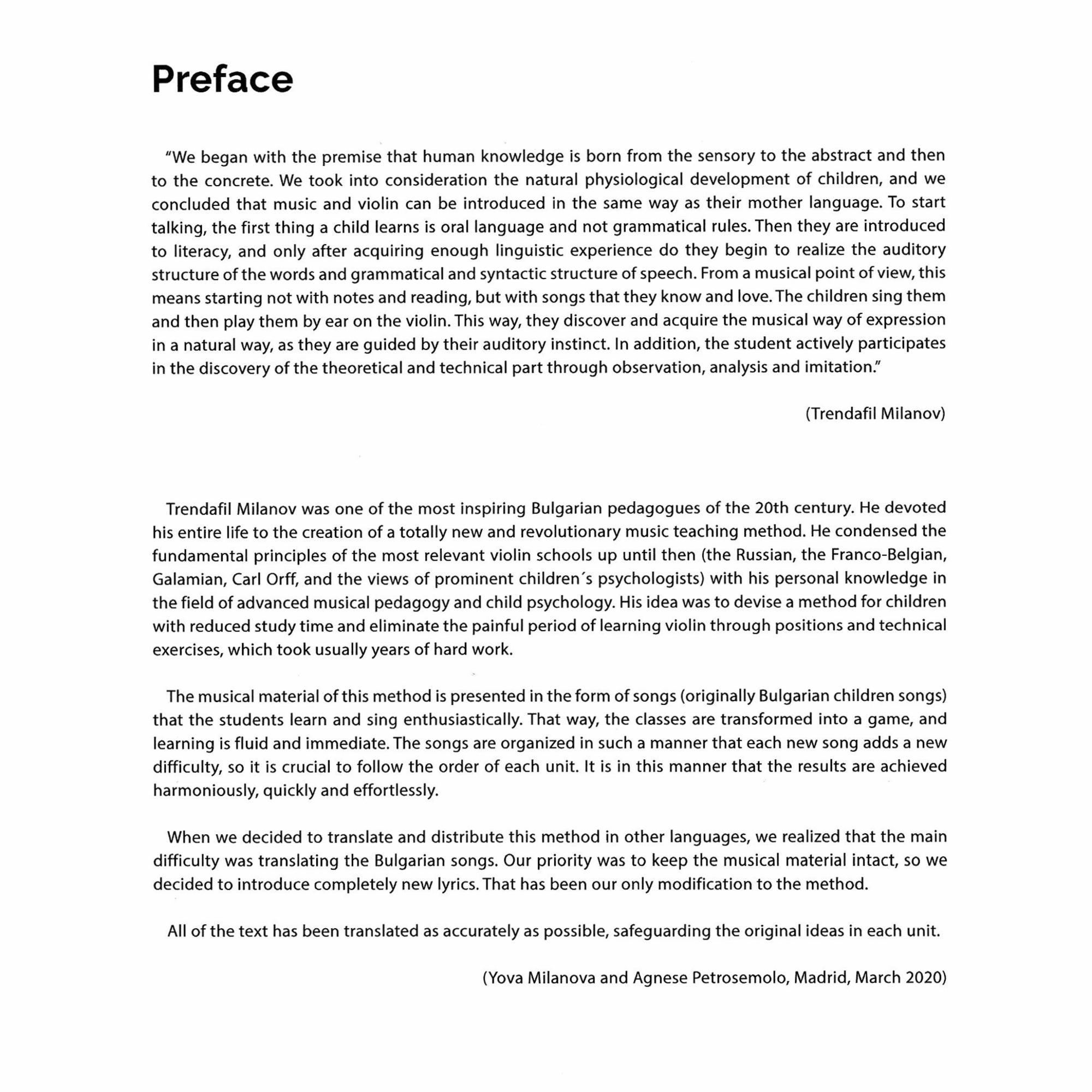 Sample: Book I (Preface)