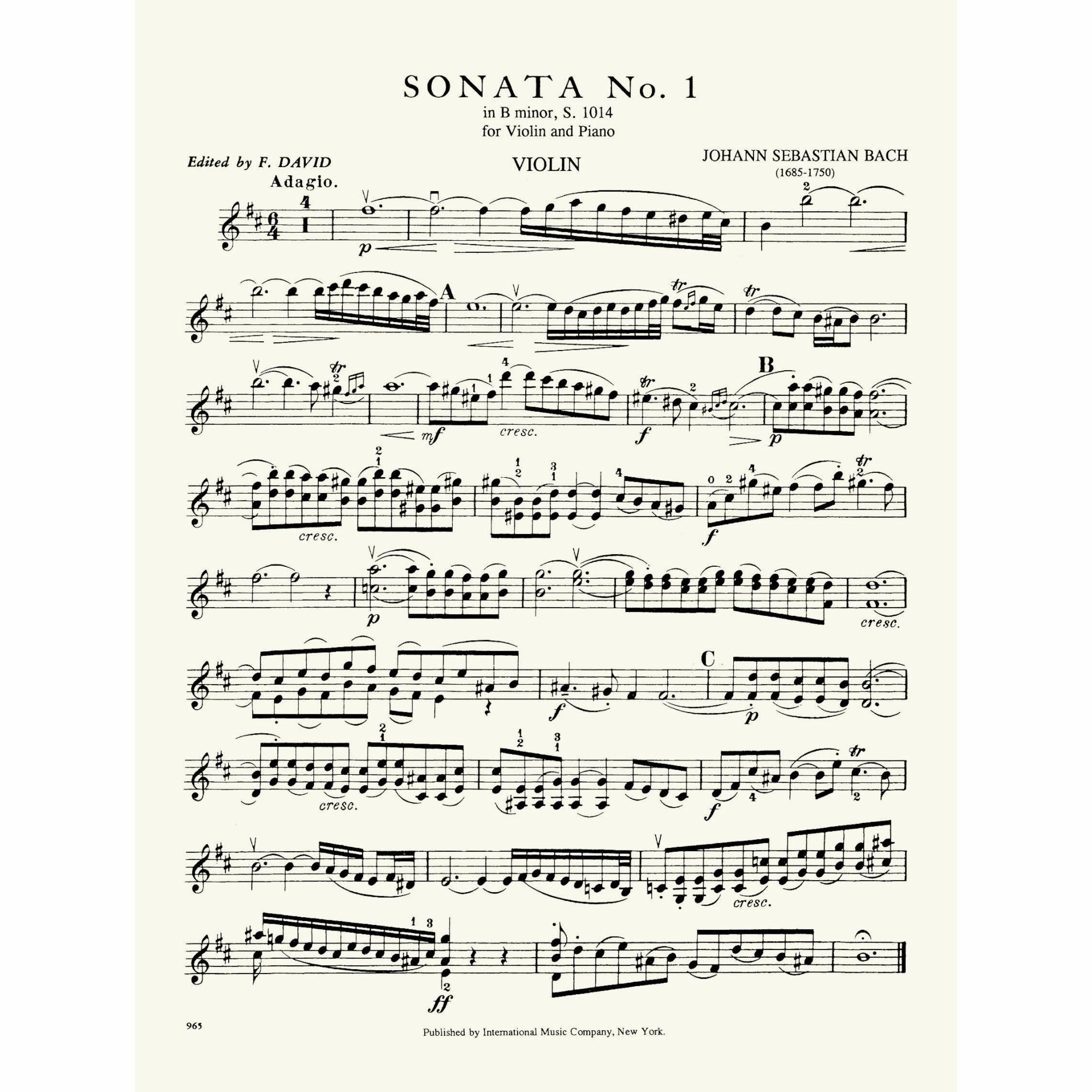 Sample: Vol. I, Violin (Pg. 3)