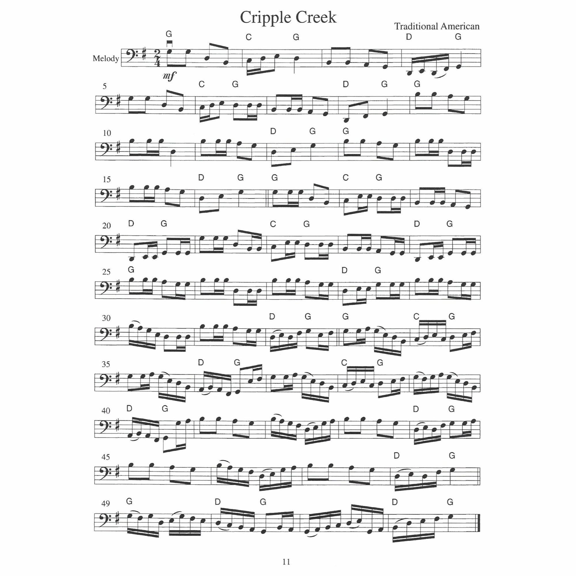 Sample: Cello (Pg. 11)