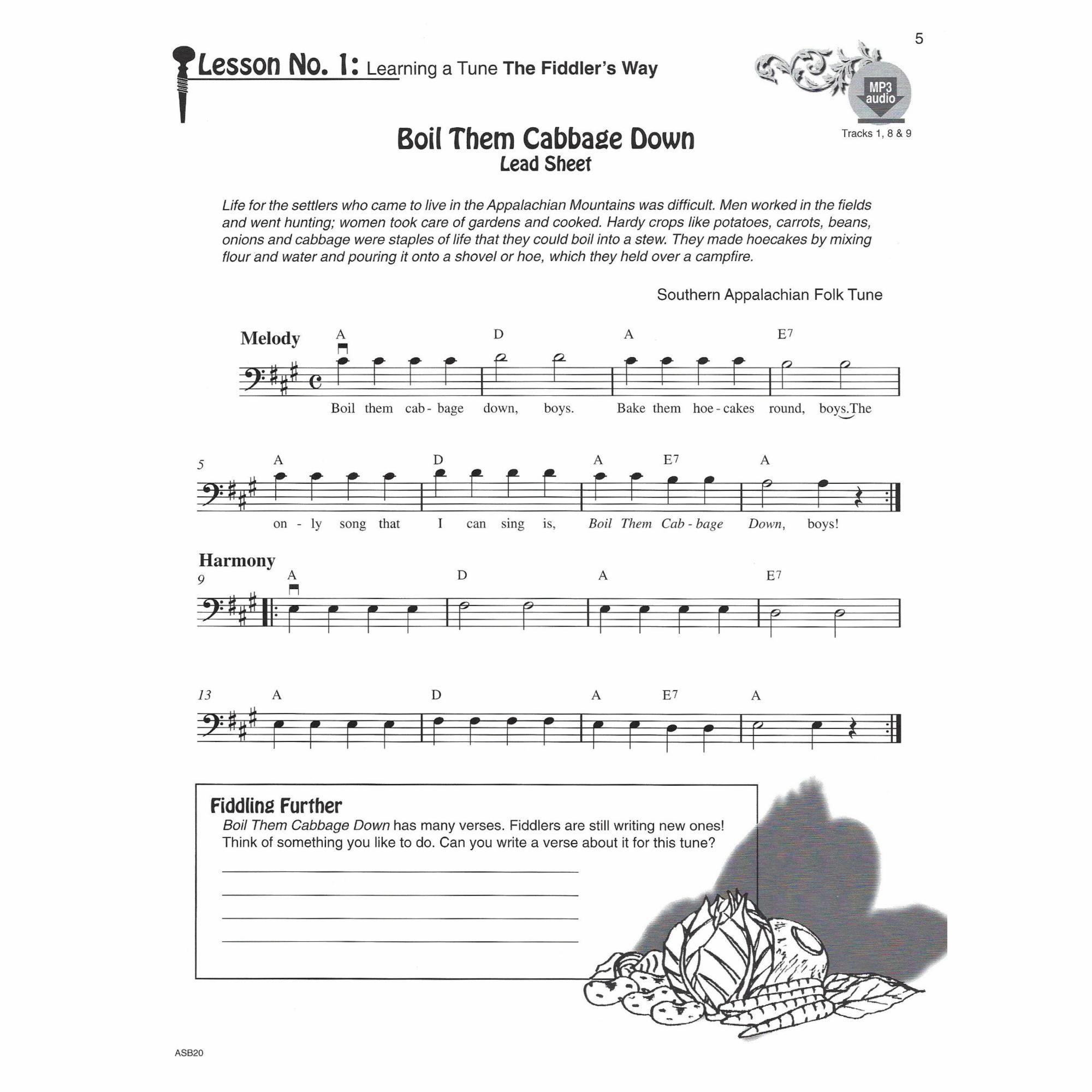 Sample: Cello (Pg. 5)